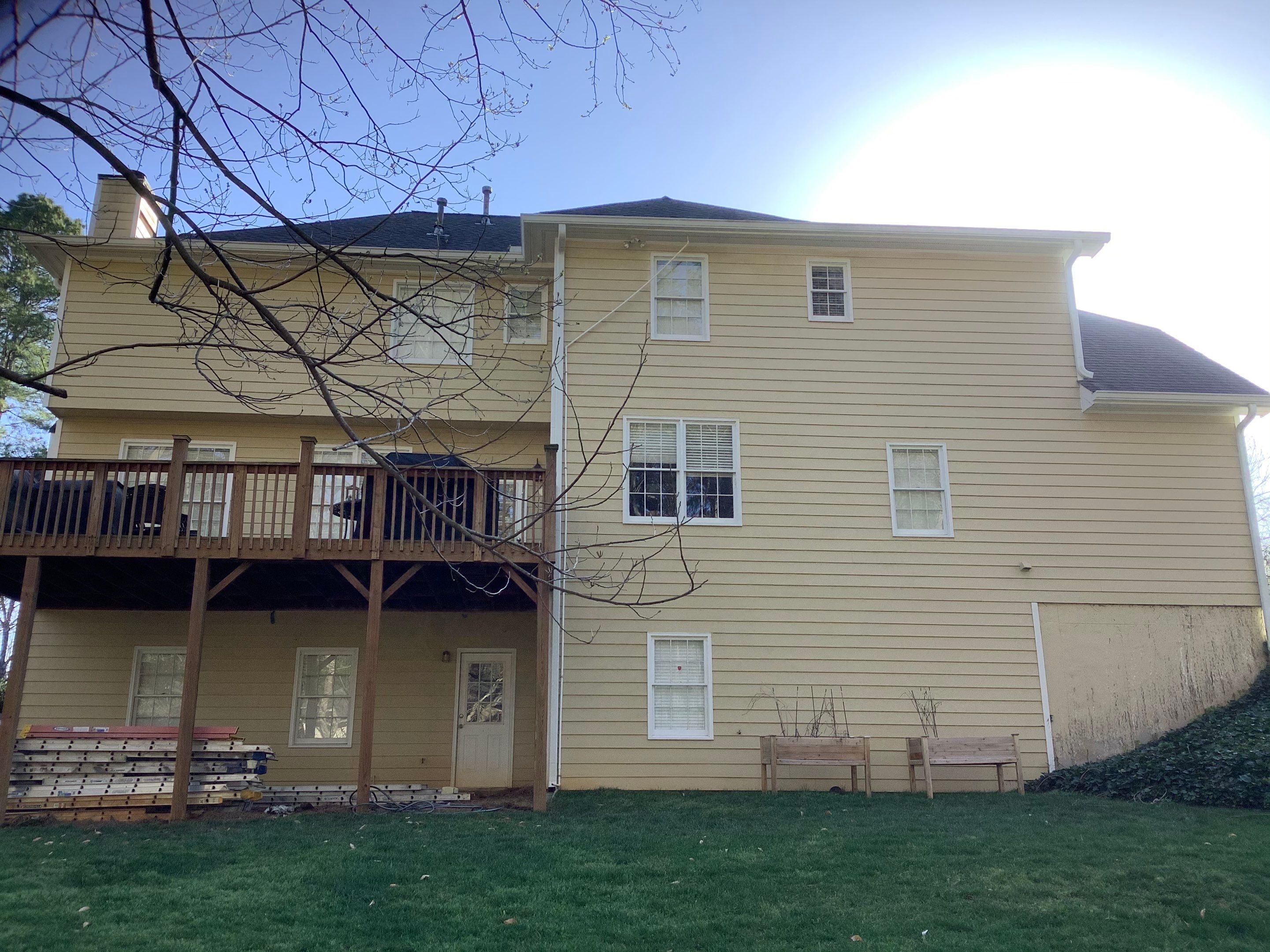 Exterior Home Painting and Trim Update in Kennesaw by Swift Home Renovations