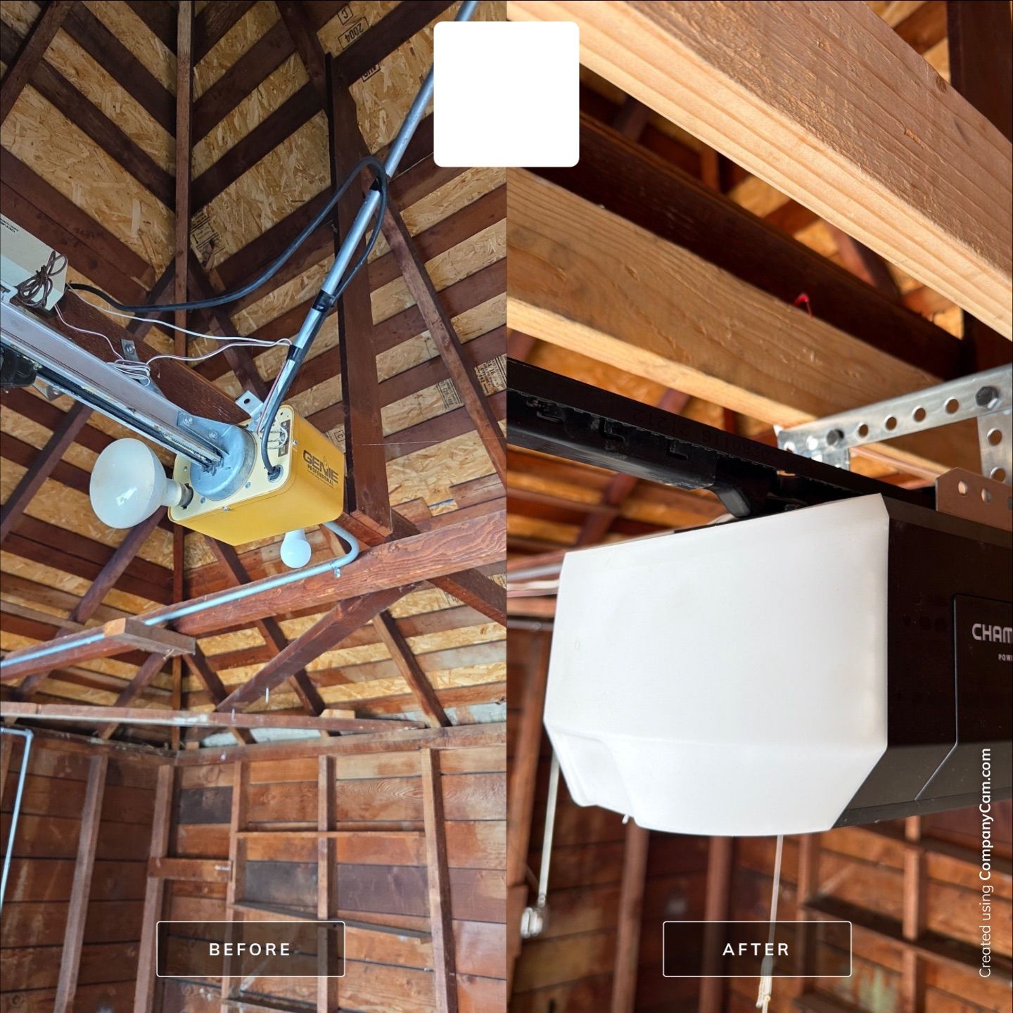 Chamberlain Garage Door Opener Replacement and Hardware Tuning in San Mateo by Valiant Garage Door