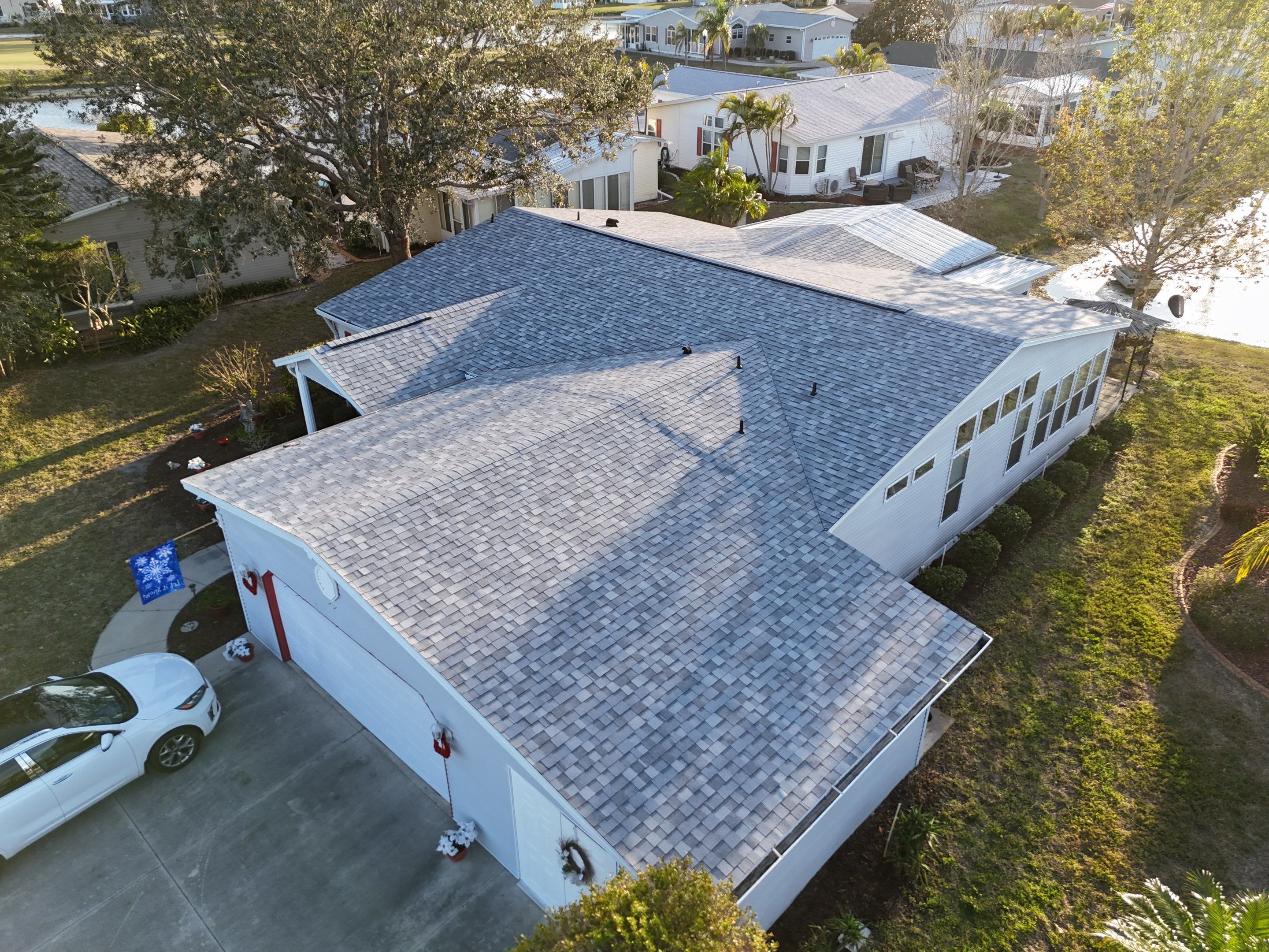 Roof Replacement in Ruskin Florida. by Steadfast Roofing