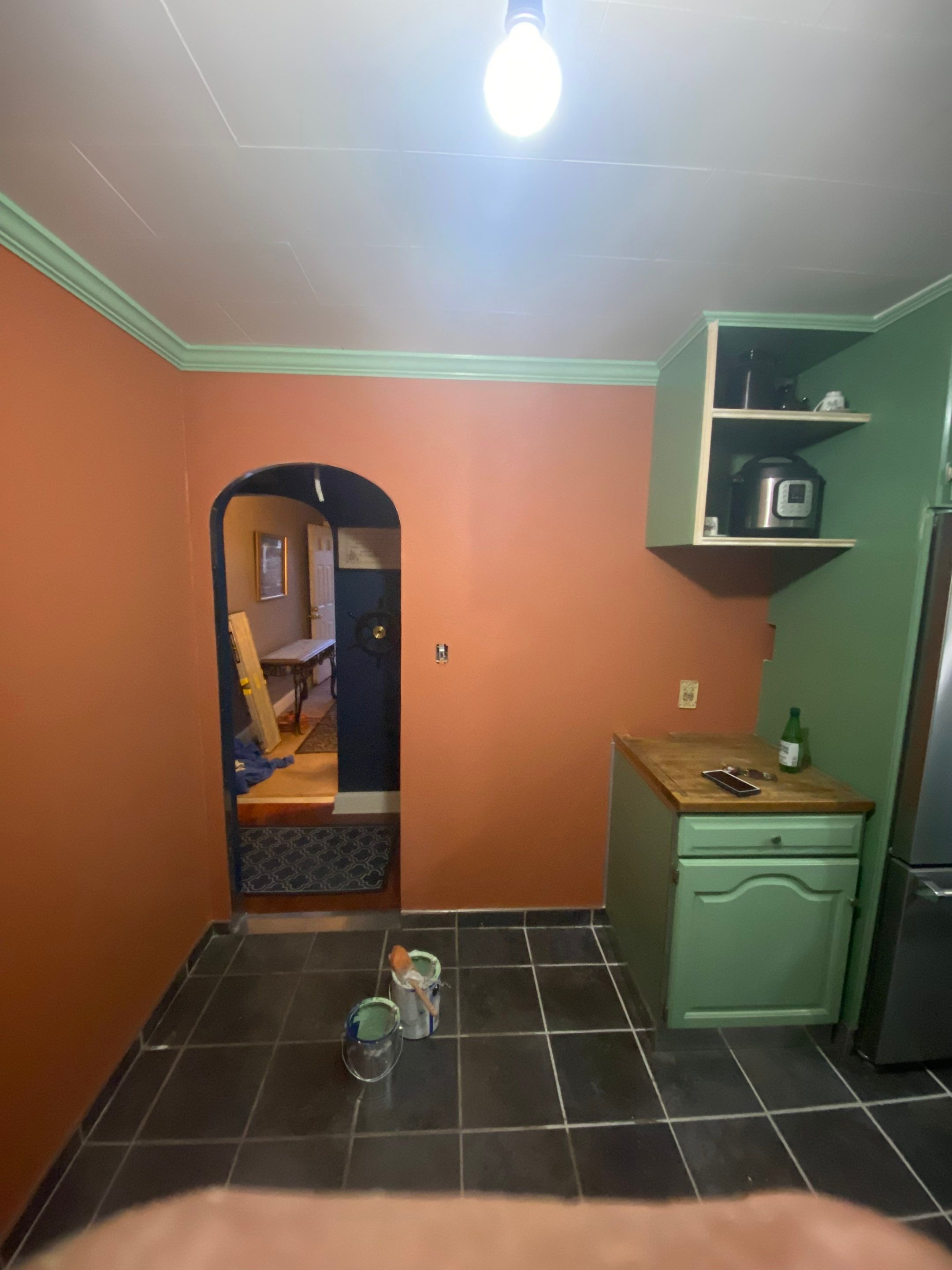 Vibrant Kitchen Painting Project by Davis Painting Llc
