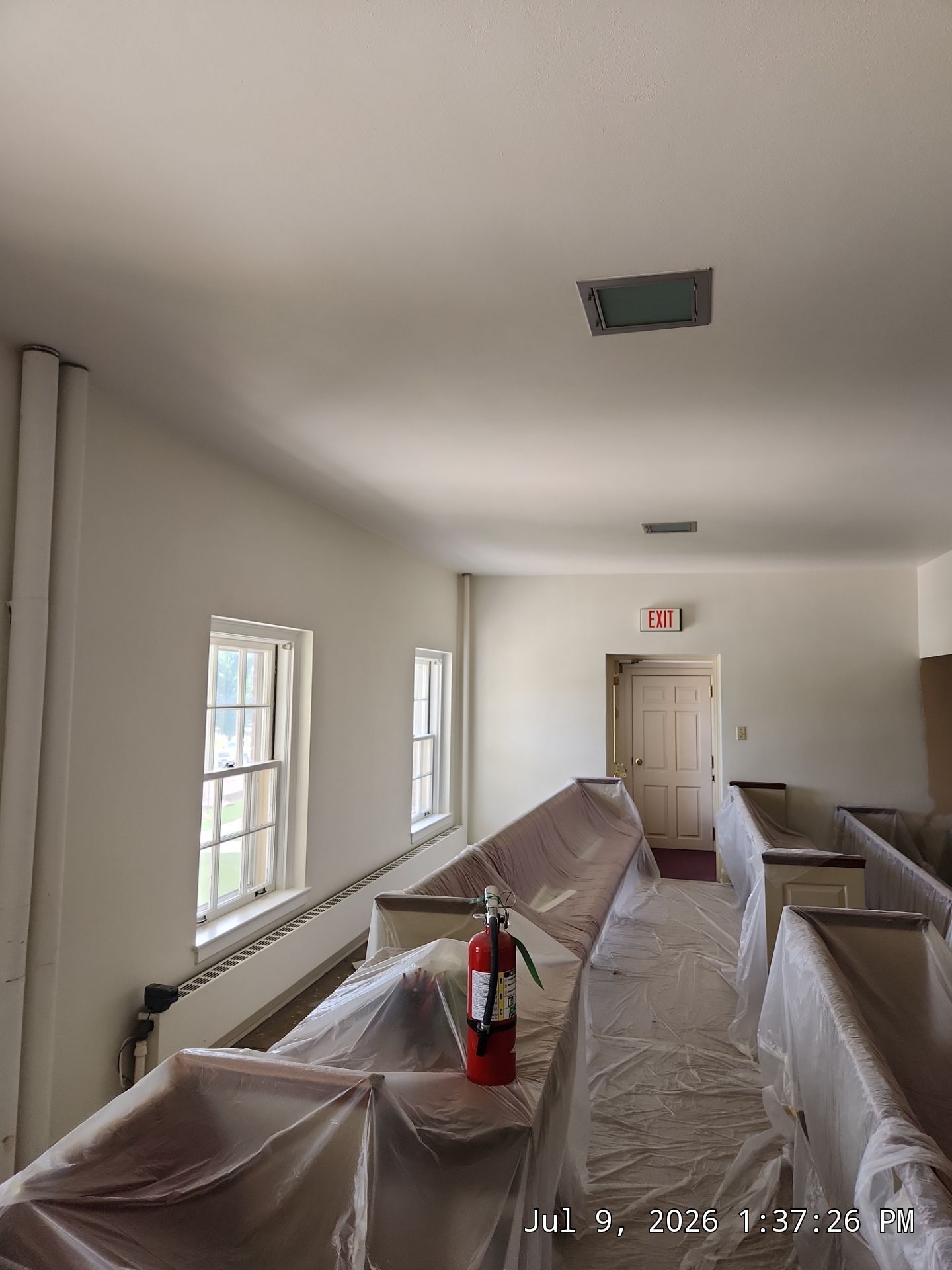 Interior Church Painting and Sanctuary Refresh in Sioux Falls by Select Painting, Coatings & Garage Cabinets