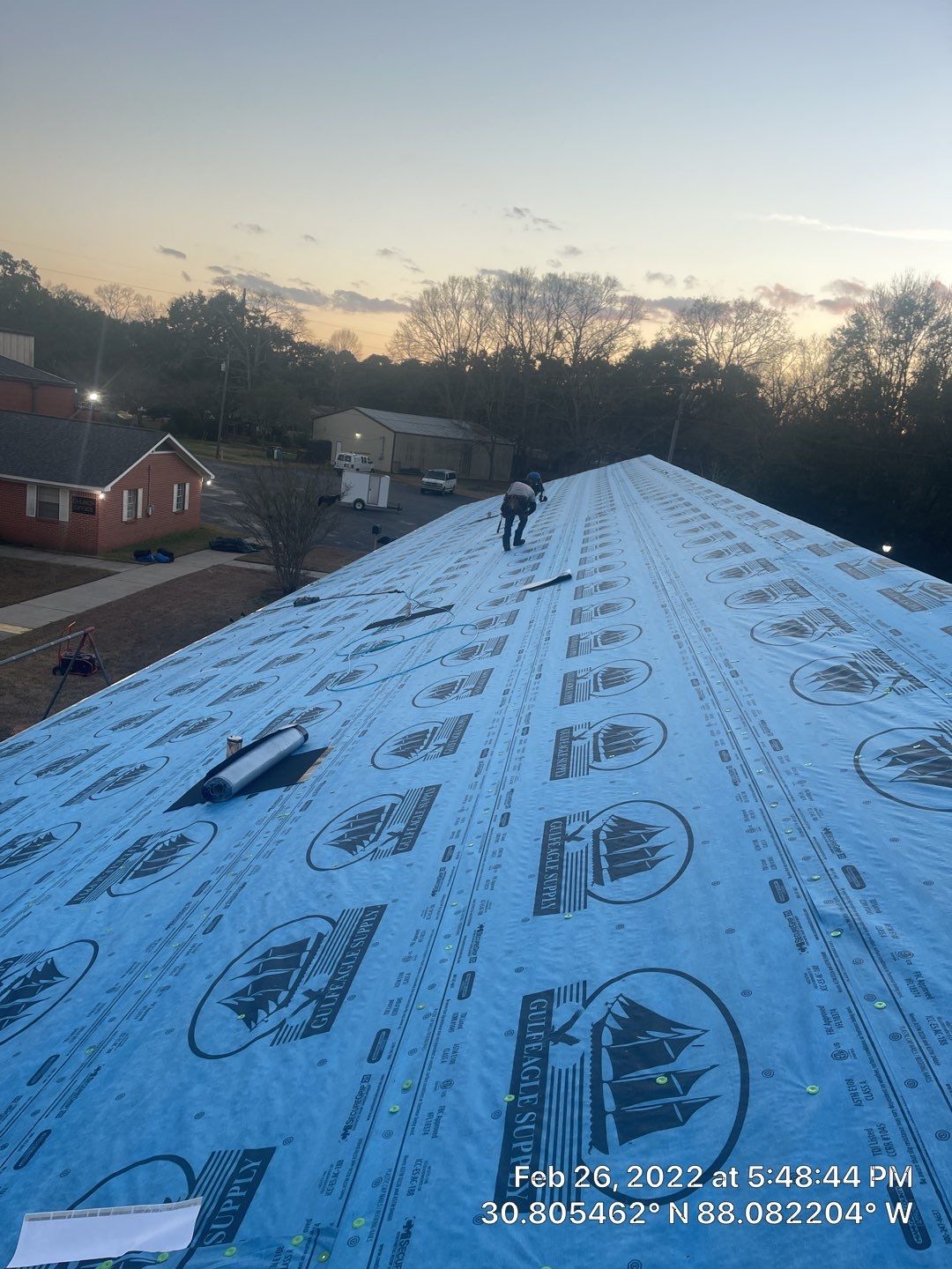 Commercial Roofing Installation using Roof Replacement by American Roofing & Construction LLC