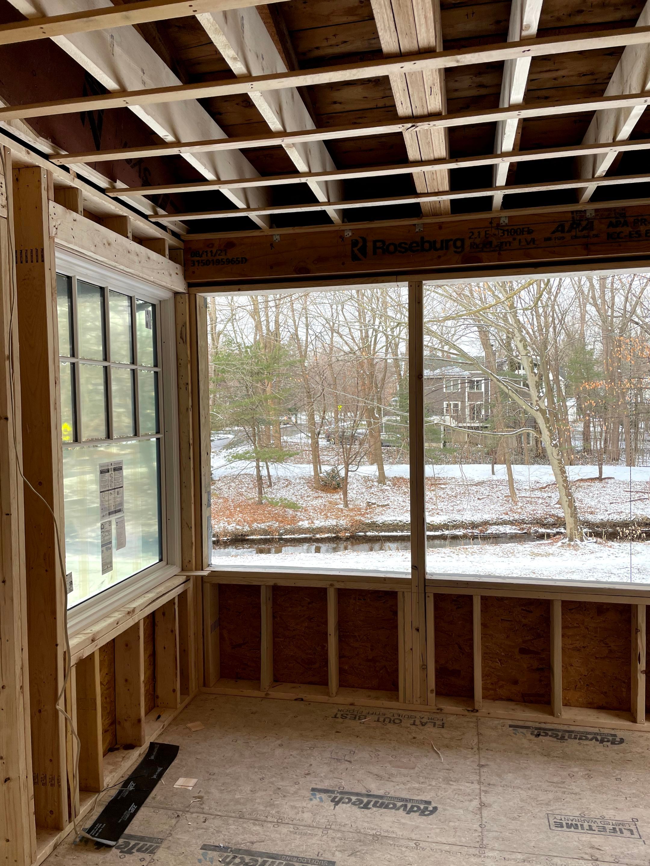 In progress: Exterior renovation in Wellesley MA by UBrothers Construction