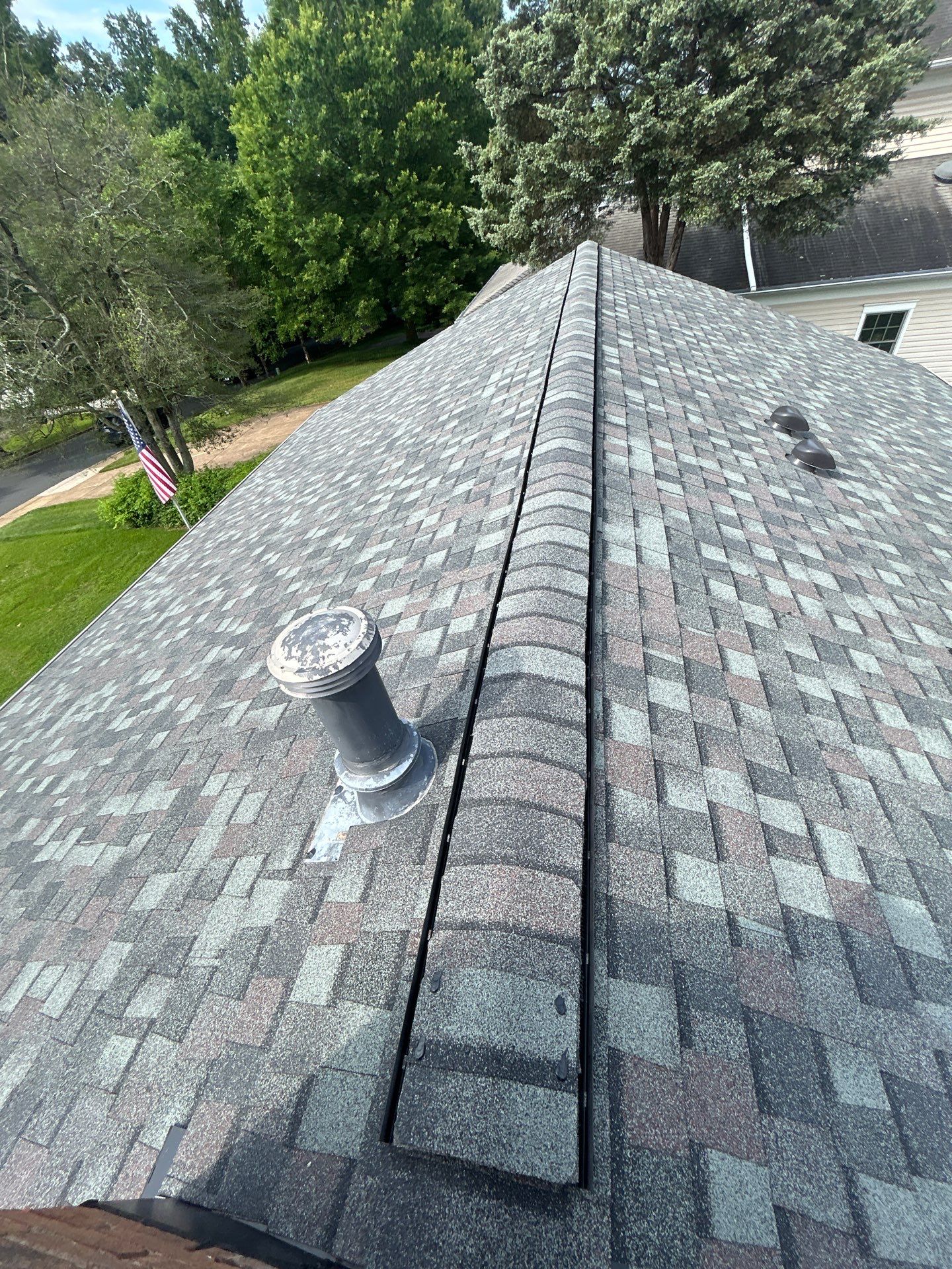 Falls Church: with CertainTeed Landmark Pro in Max Def Colonial Slate  by RM Banning, Inc.