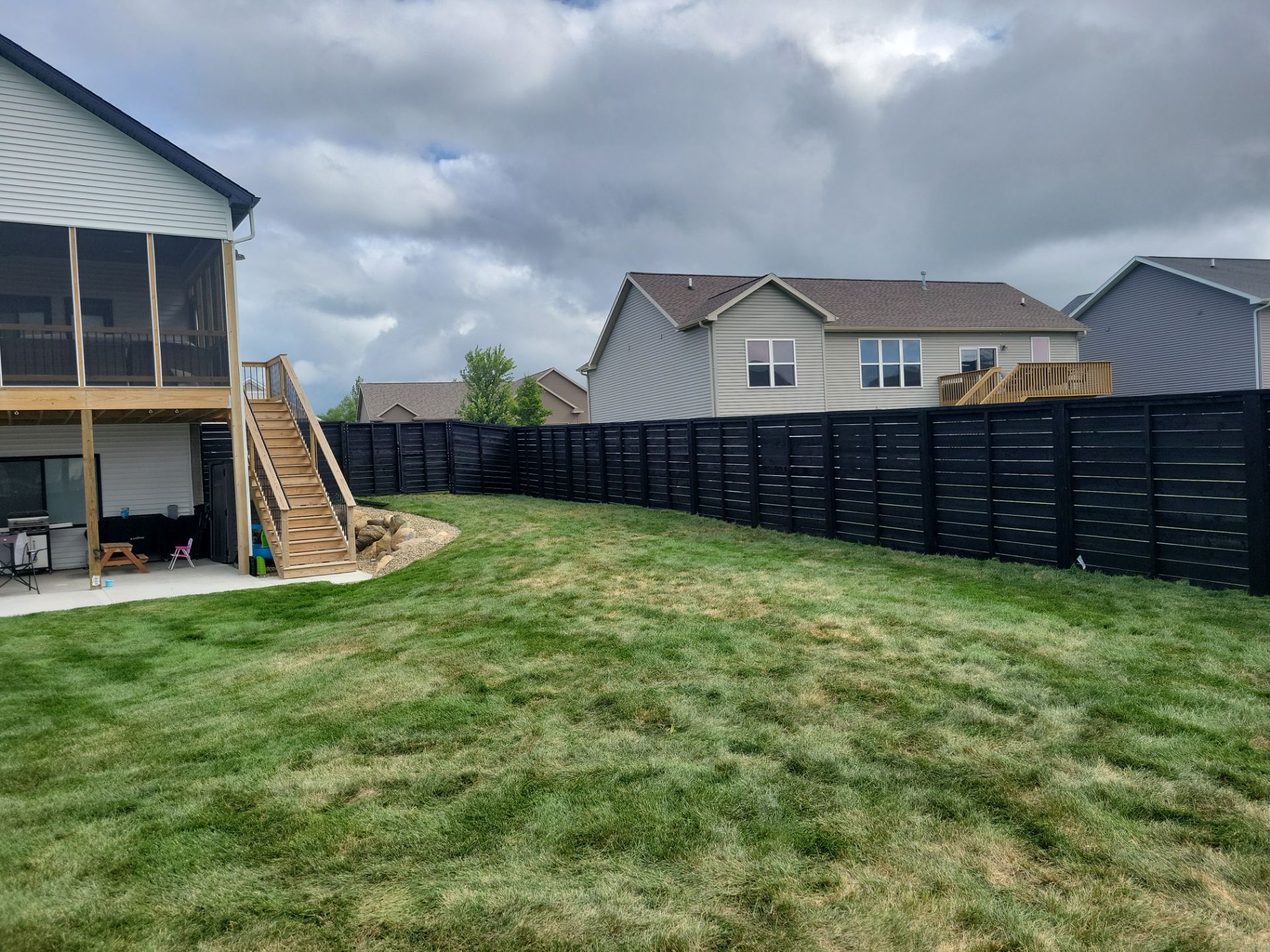 Project in Cedar Falls by Perfect Picket Fence and Stain