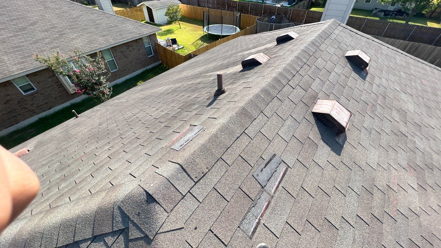Full Asphalt Shingle Roof Replacement in Hutto by Caliber Restoration LLC