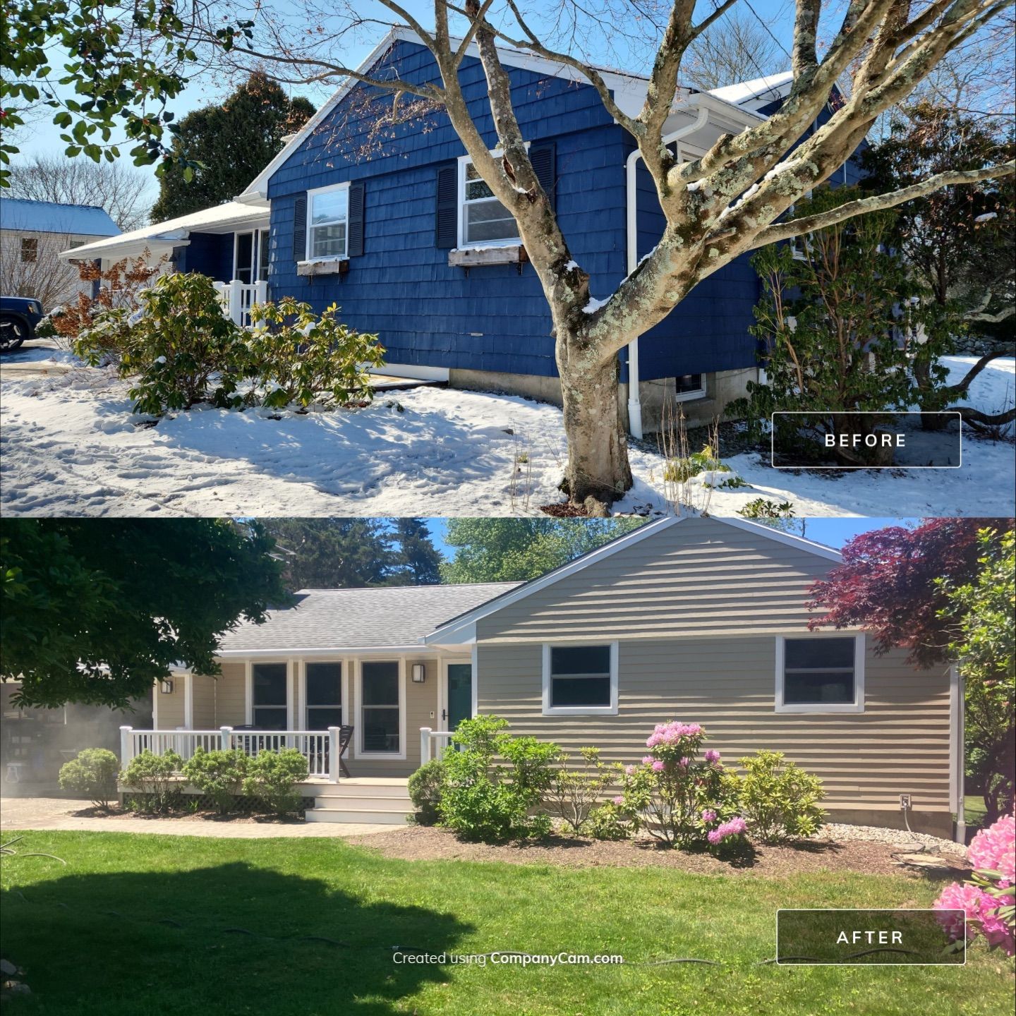Siding Renovation with Cert. Rise Siding, Savannah Wicker by DiGiorgi Roofing and Siding Inc