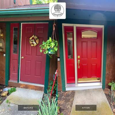 Provia Entry Door Transformation