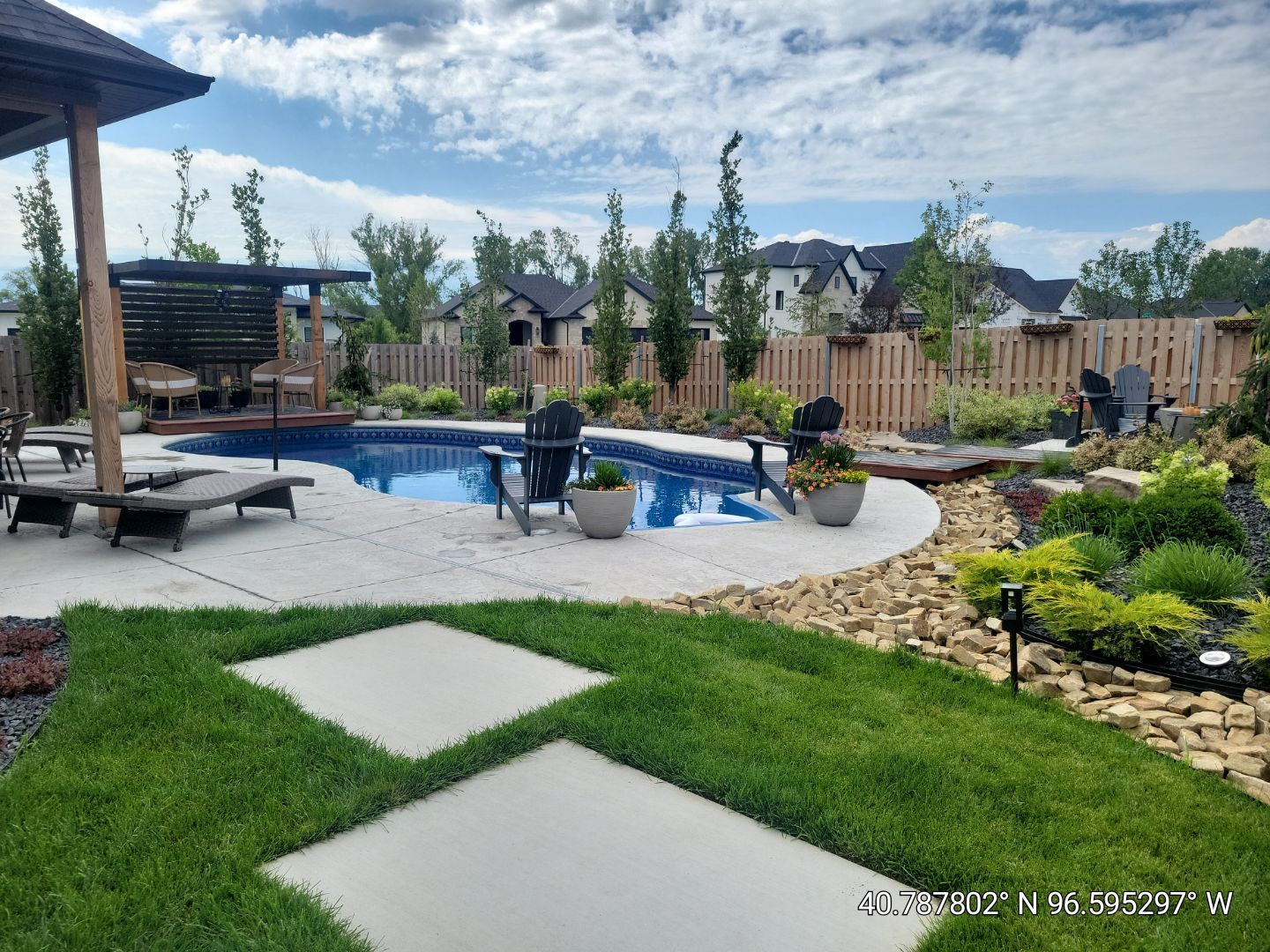 A Parade of Homes Landscape Masterpiece by New Horizon Landscapes