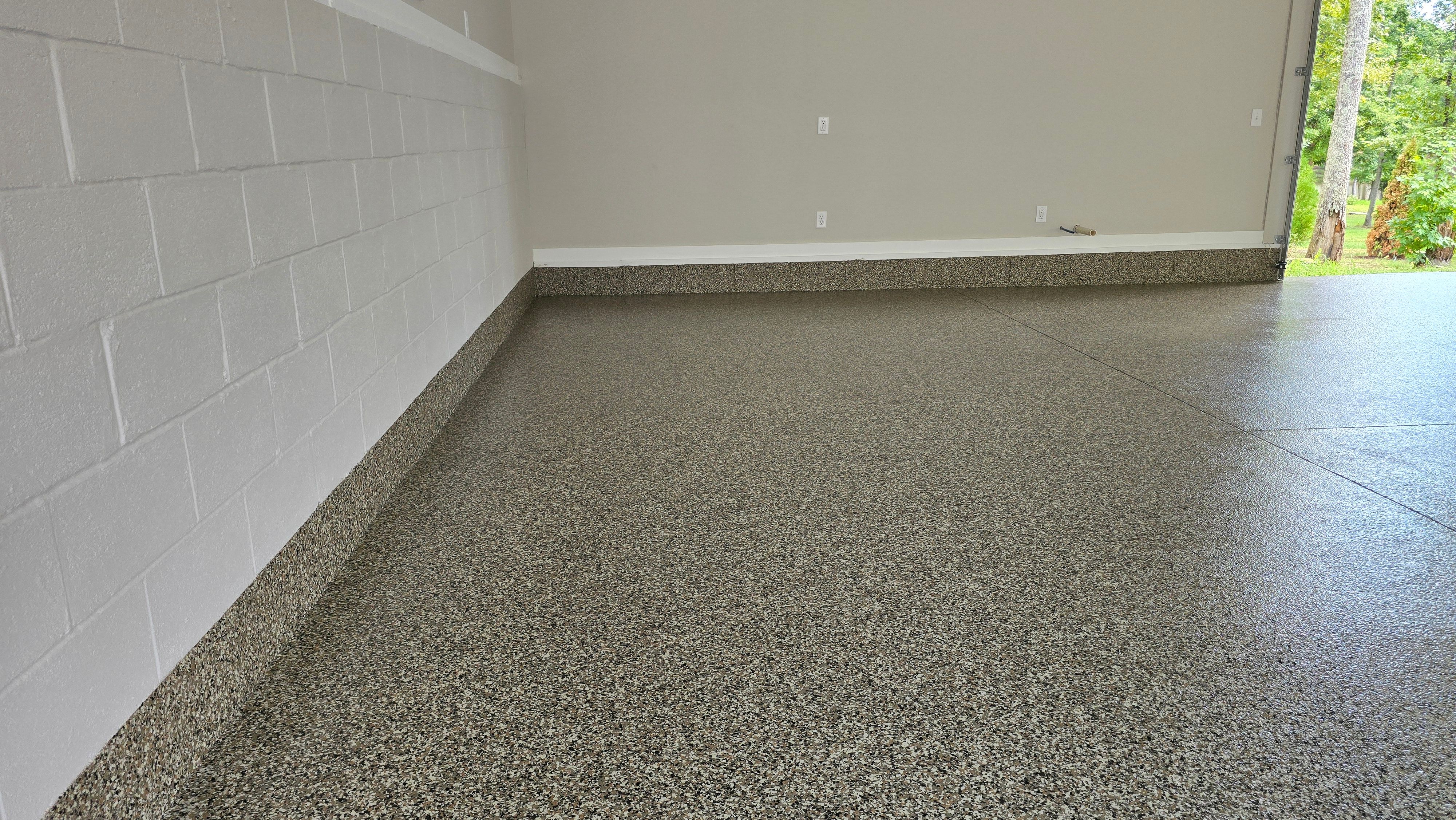 Garage Using Woodland by Elite Floor Solutions