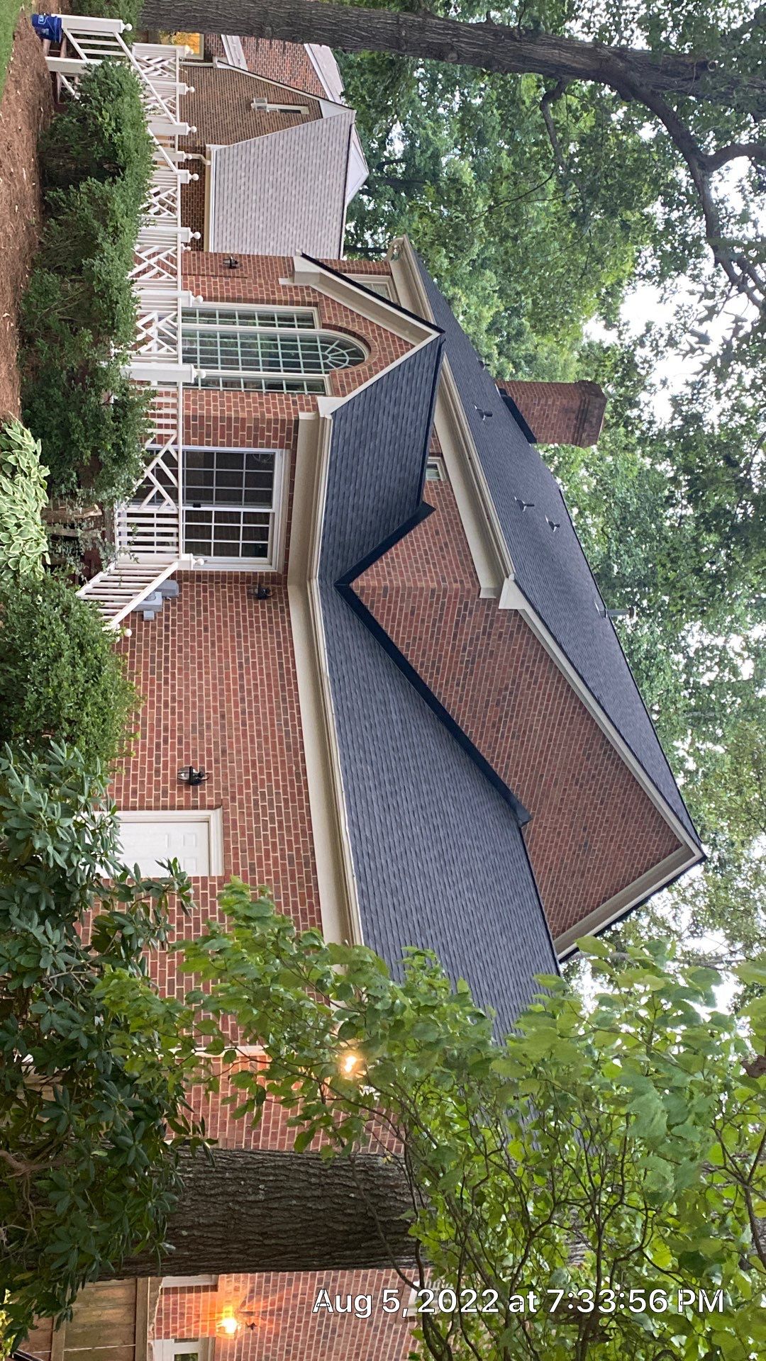Roof Replacement using Gaf HDZ Charcoal by Just In Time Roofing and Restoration