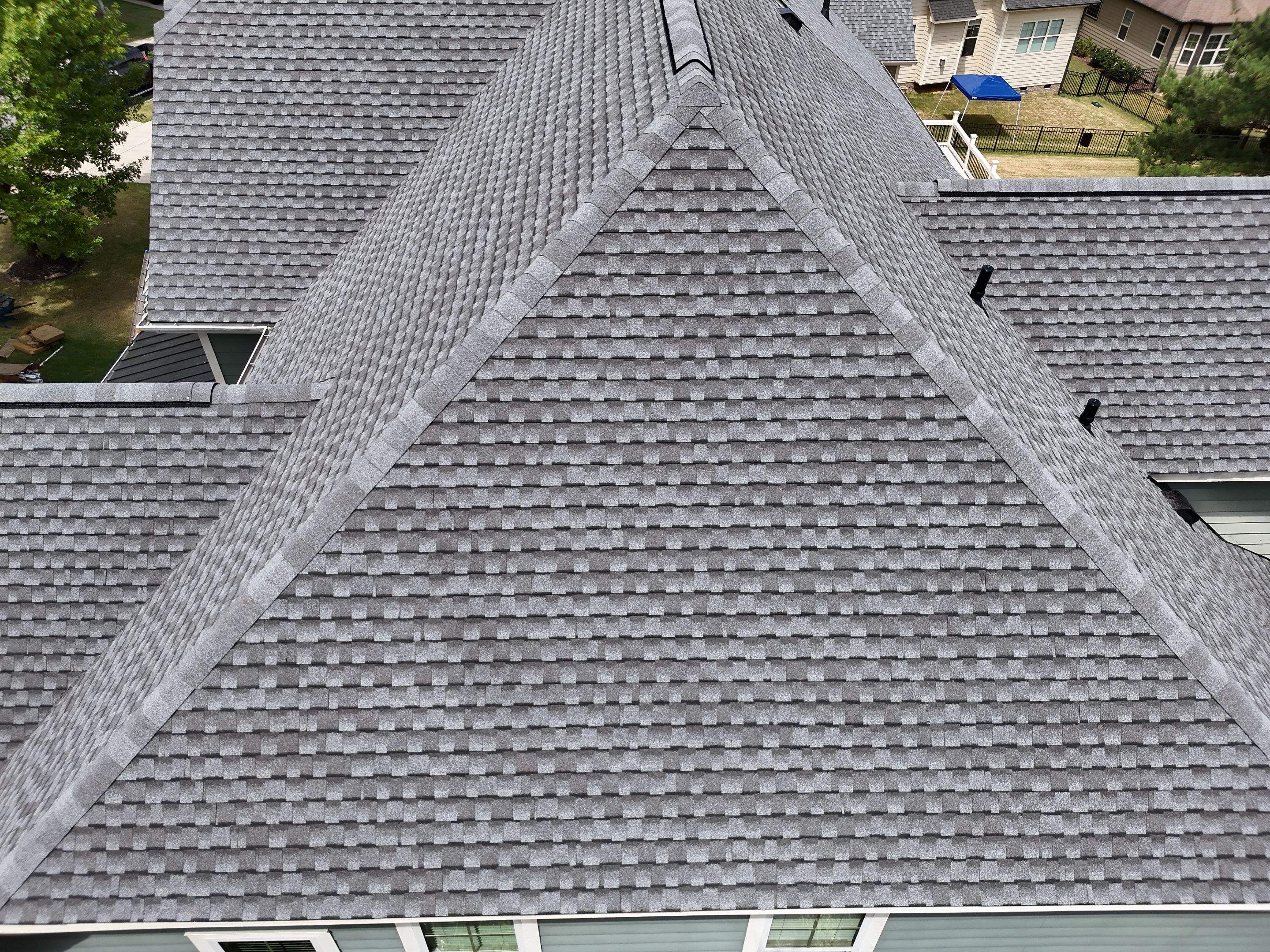Full Roof Replacement Featuring GAF Architectural Shingles in Wake Forest by Cadmus Construction
