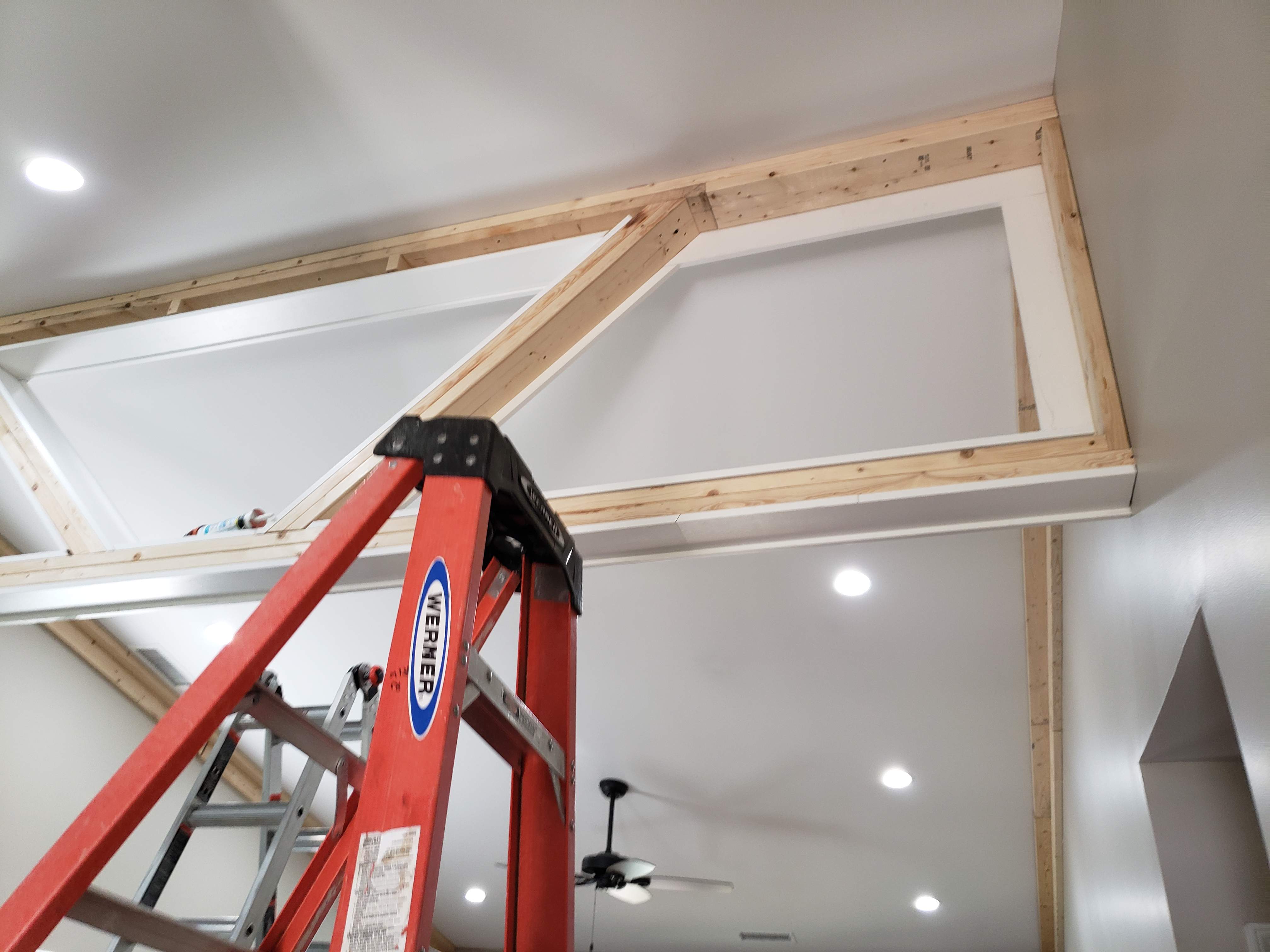 Custom "Architectural" Style Faux Beams by A Step Above Handy LLC 