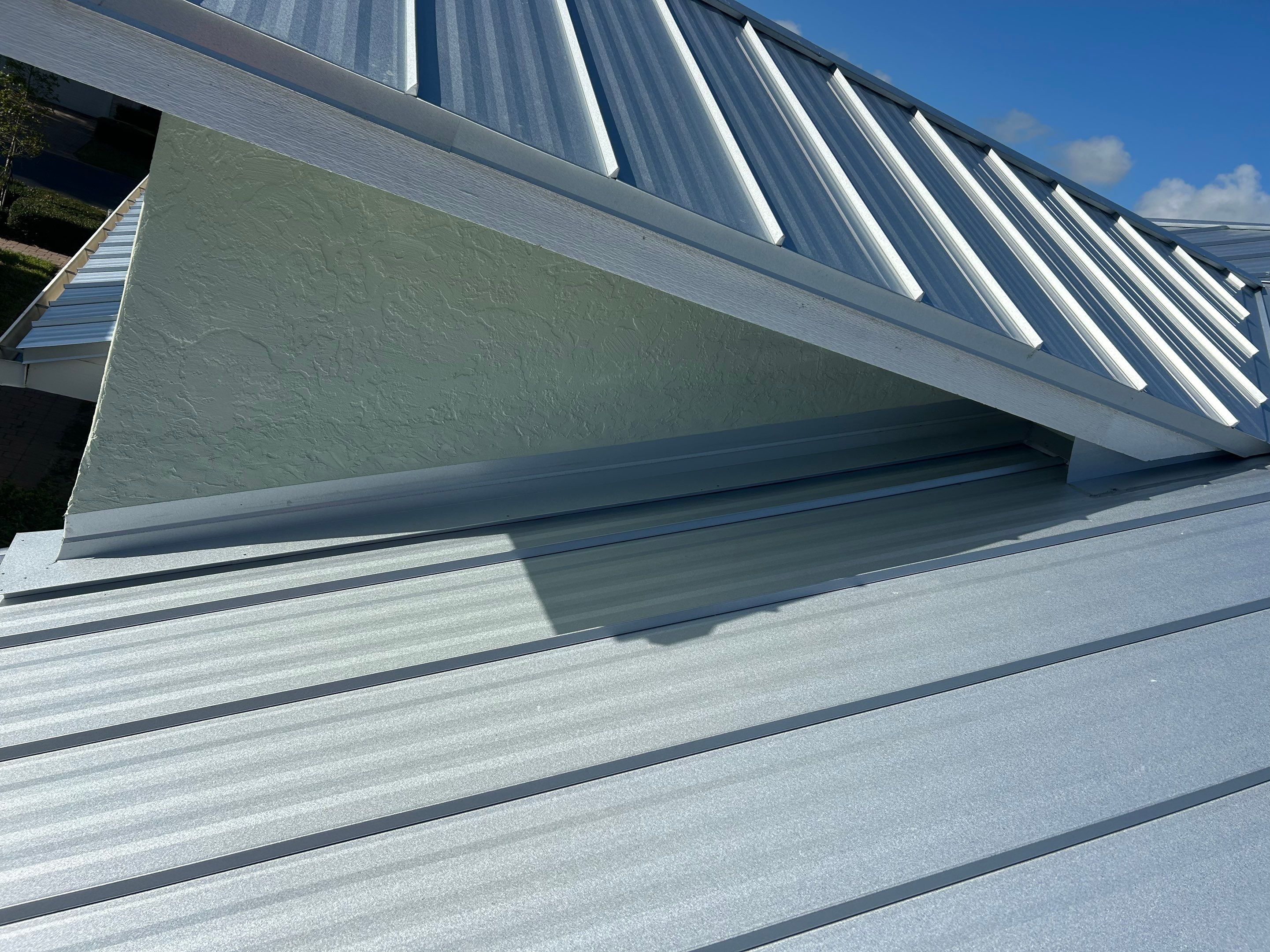 24ga 1" Nail-Strip Mill Finish by Total Roofing System The Metal Roof Experts