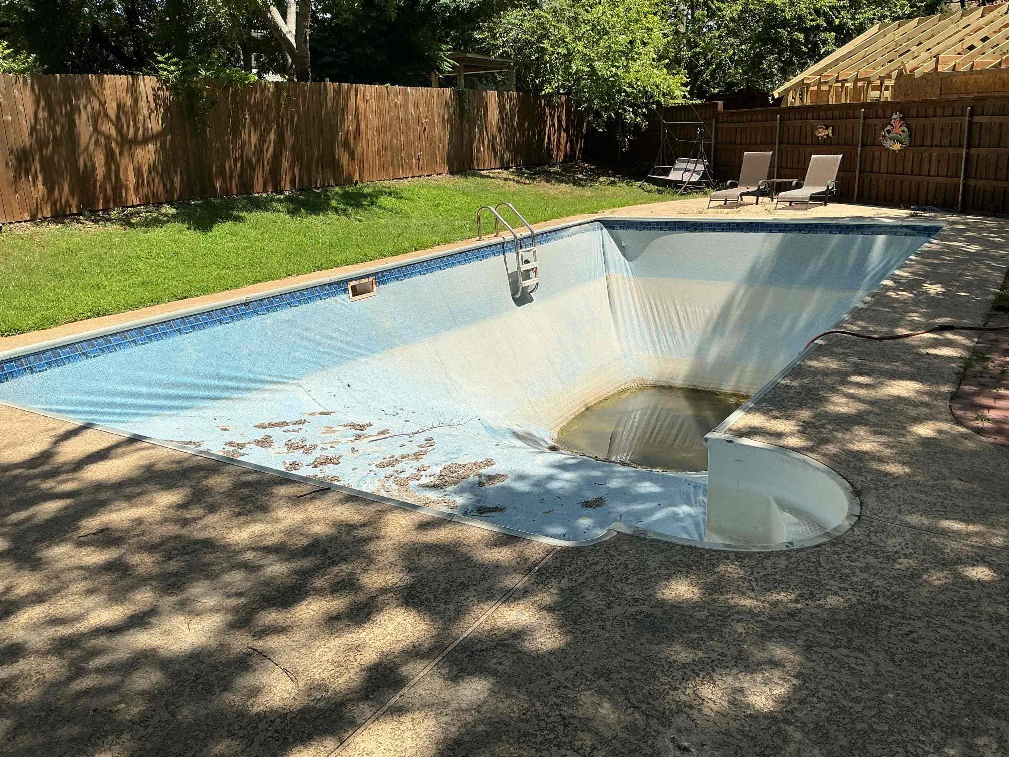 Vinyl Liner Replacement Arlington by Sink or Swim Pools