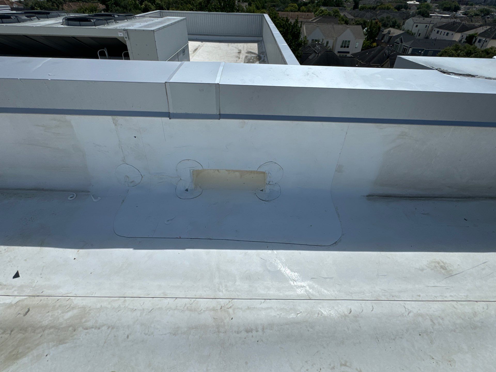 Project in Houston, TX by Associates Roofing Unlimited