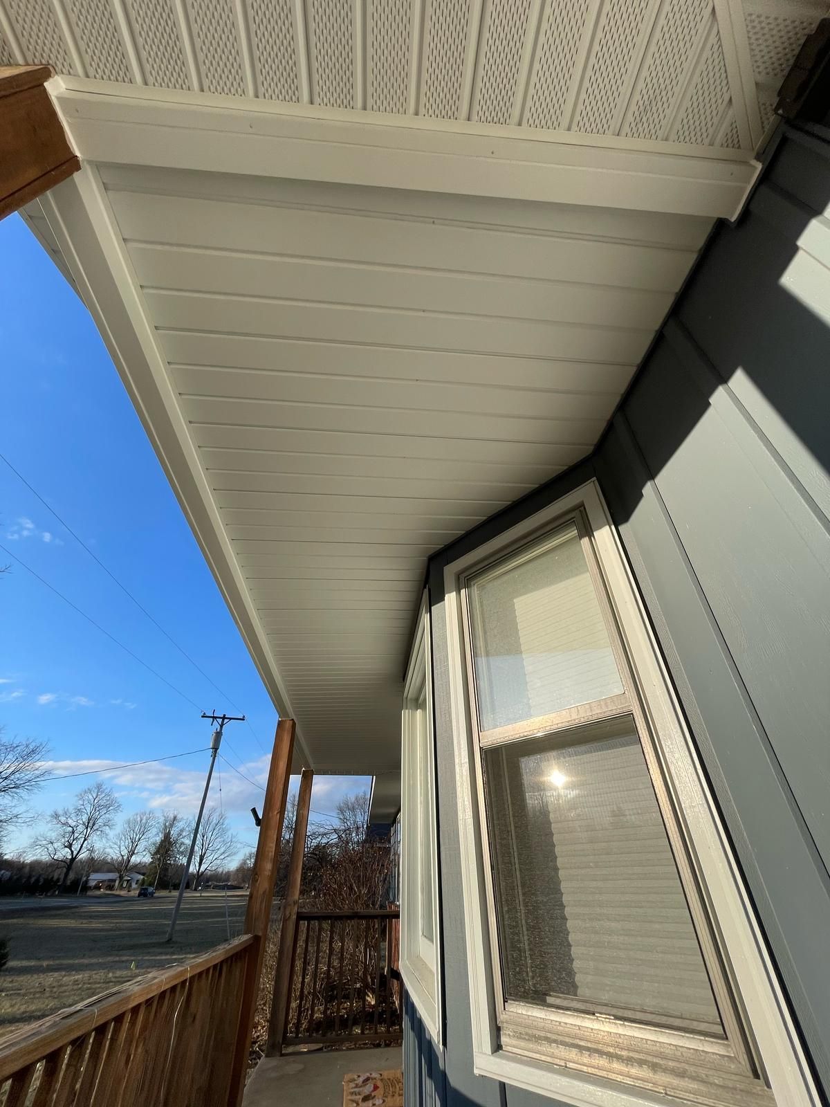 SOFFIT AND FASCIA using QE SOFFIT by Avalon Roofing and Exteriors