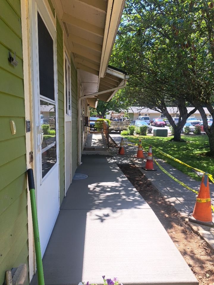 Kayla | Concrete Walkway by Jireh Asphalt & Concrete Inc 