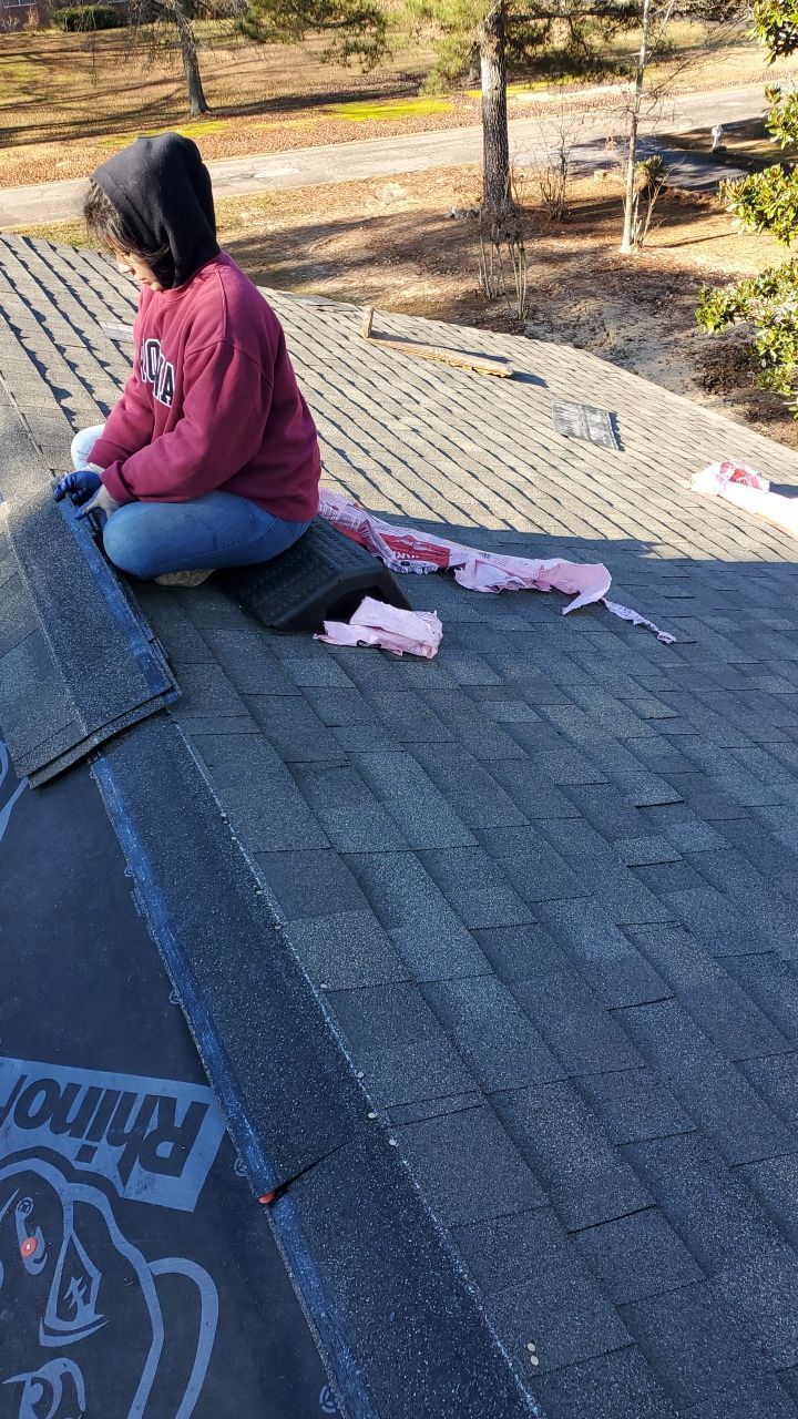 Residential Roofing Installation using Owens Corning Oakridge- Williamsburg Gray by Indigo State Roofing