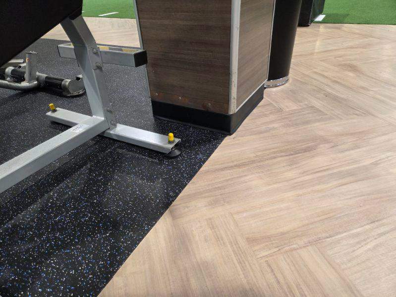 Fairfax OLF - Front desk renovation and flooring upgrades by Nova HomeWorks 