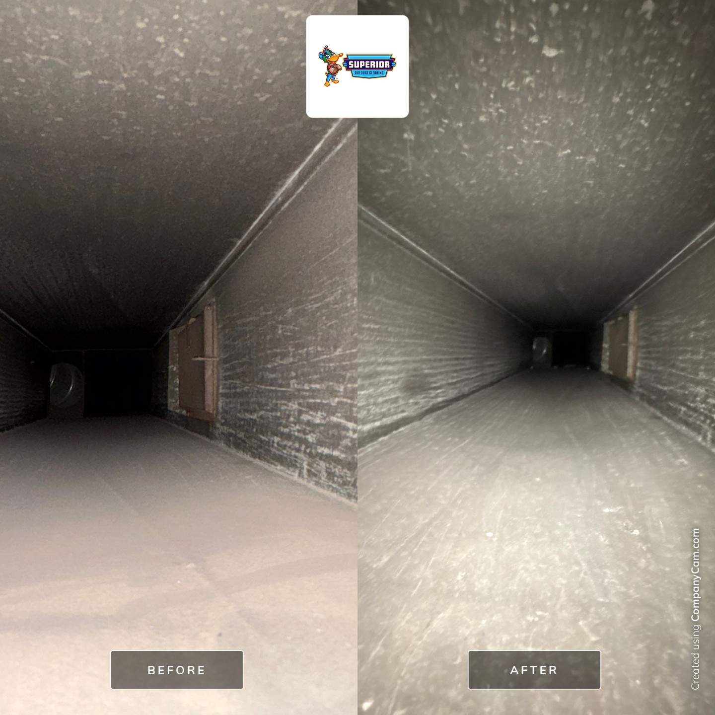 Air Duct Cleaning With a Vacuum Truck in Beaver Falls, PA by Superior Air Duct Cleaning