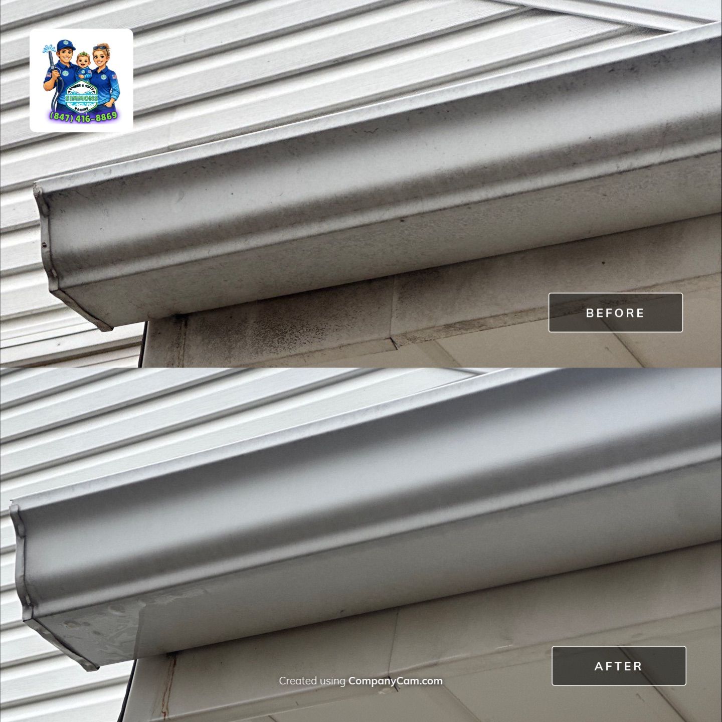 Project in Lake Villa by Simmons Power & Soft Washing