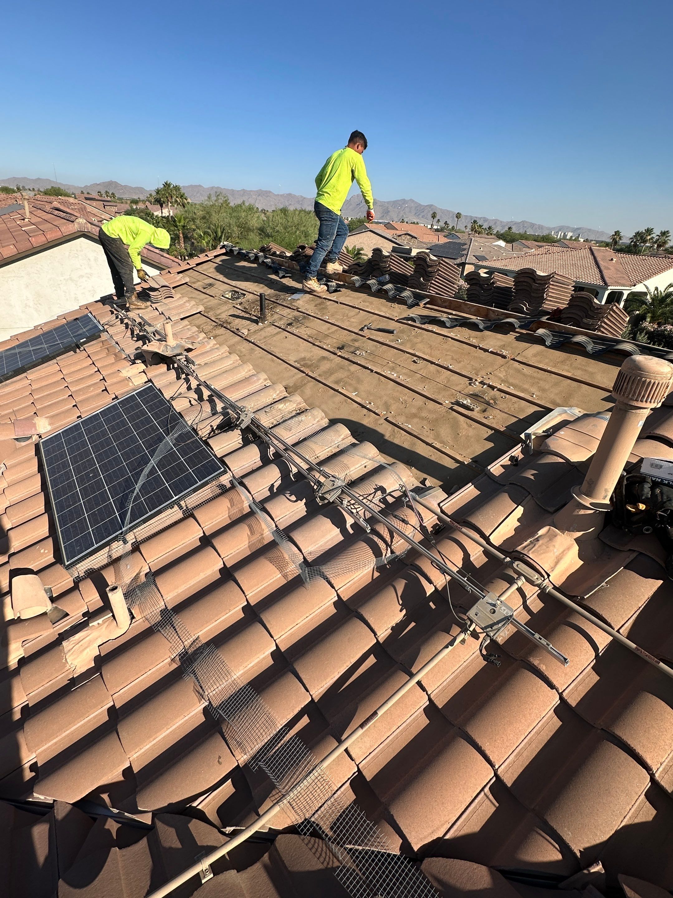 Adobe Clay Concrete Tile by Reimagine Roofing