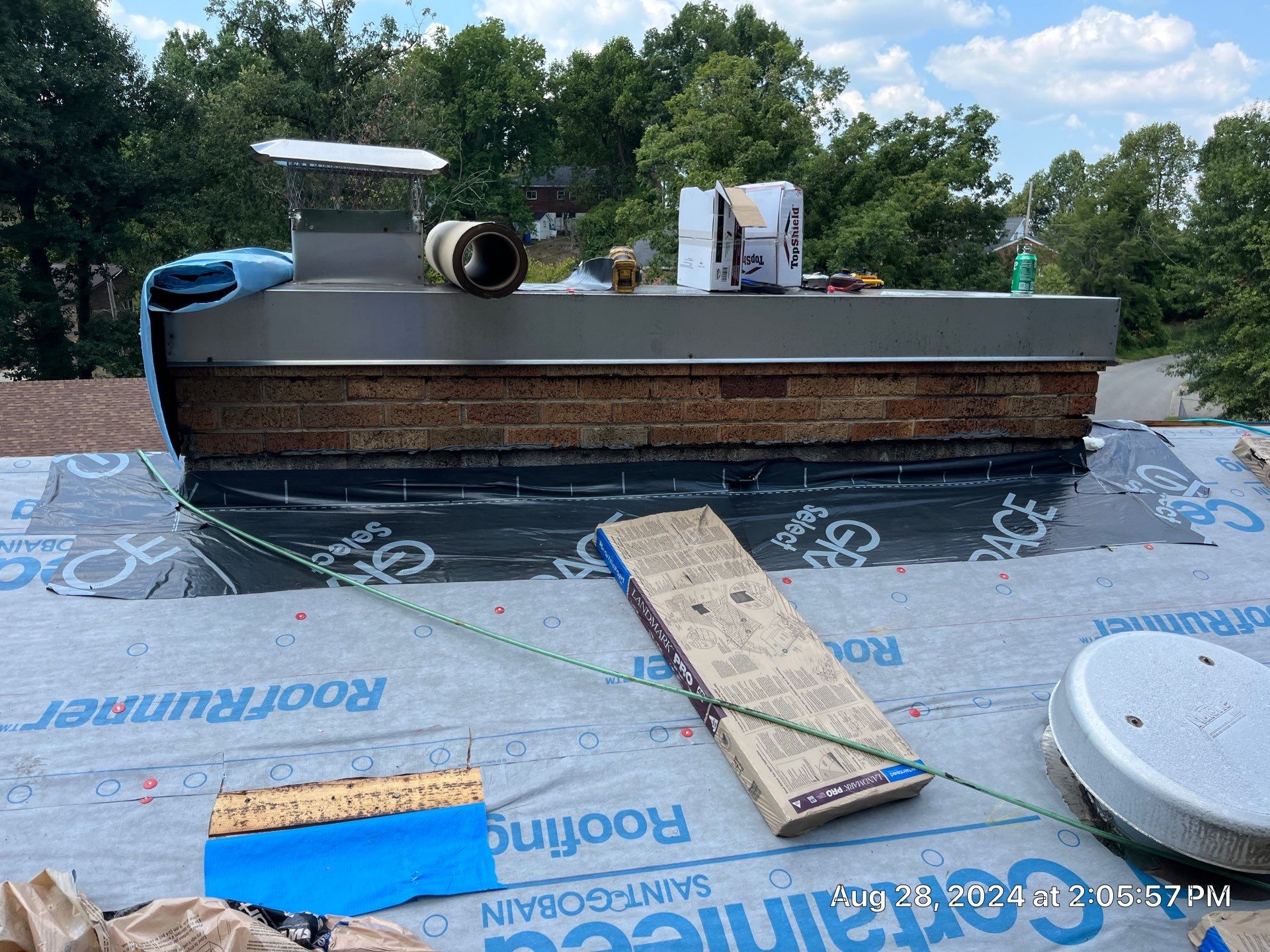 Residential Roofing Installation using Certainteed Landmark Pro Shingles by Fahey Roofing + Contracting