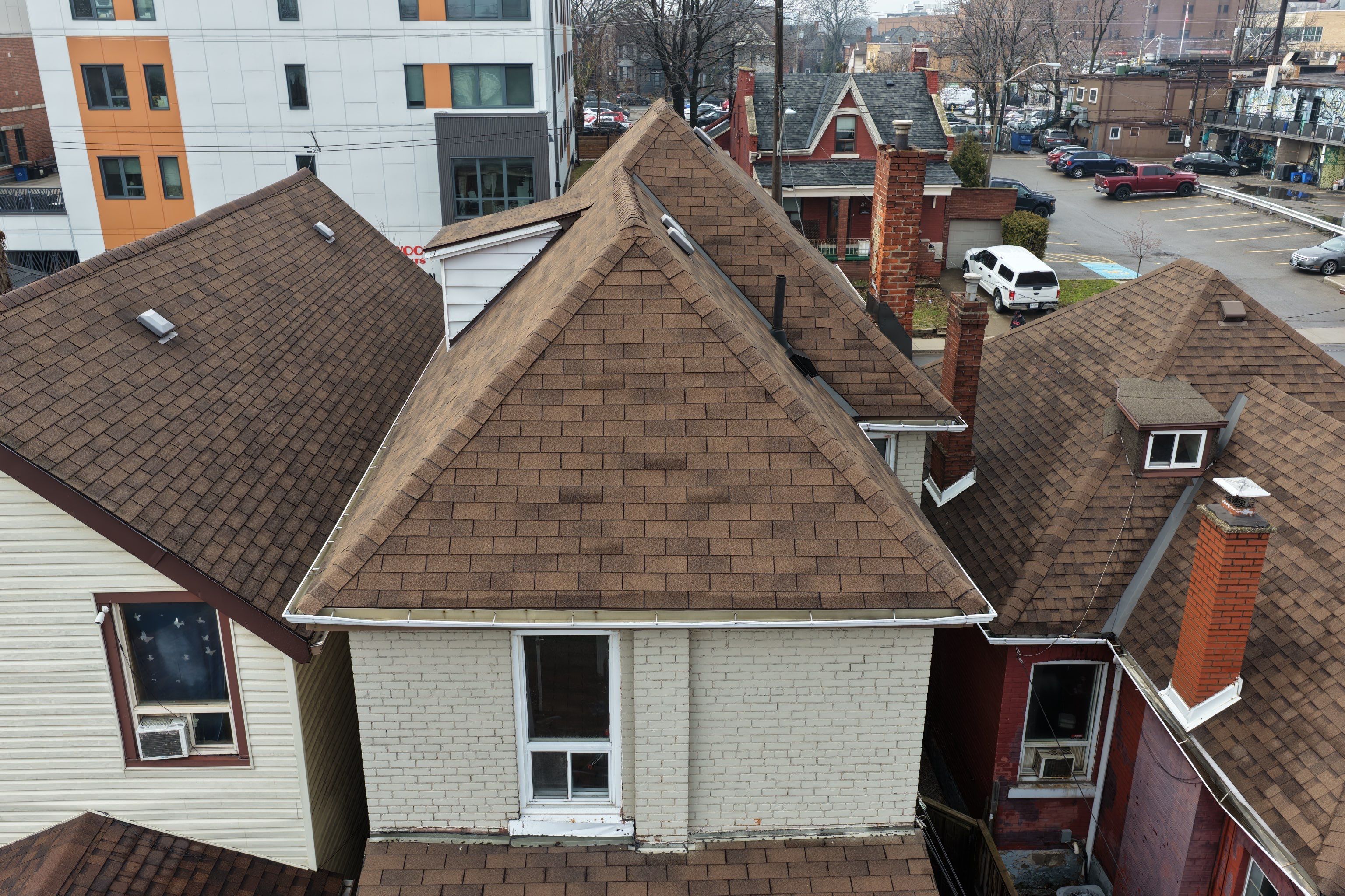 Project in Hamilton by The Roofing Crew