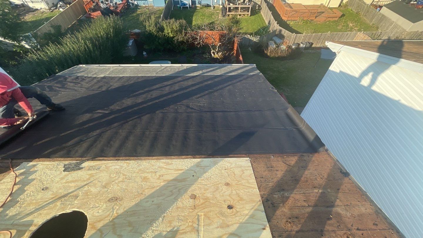 Multi-family unit roof replacement. using GAF Timberline HDZ by Pro Home Services Inc