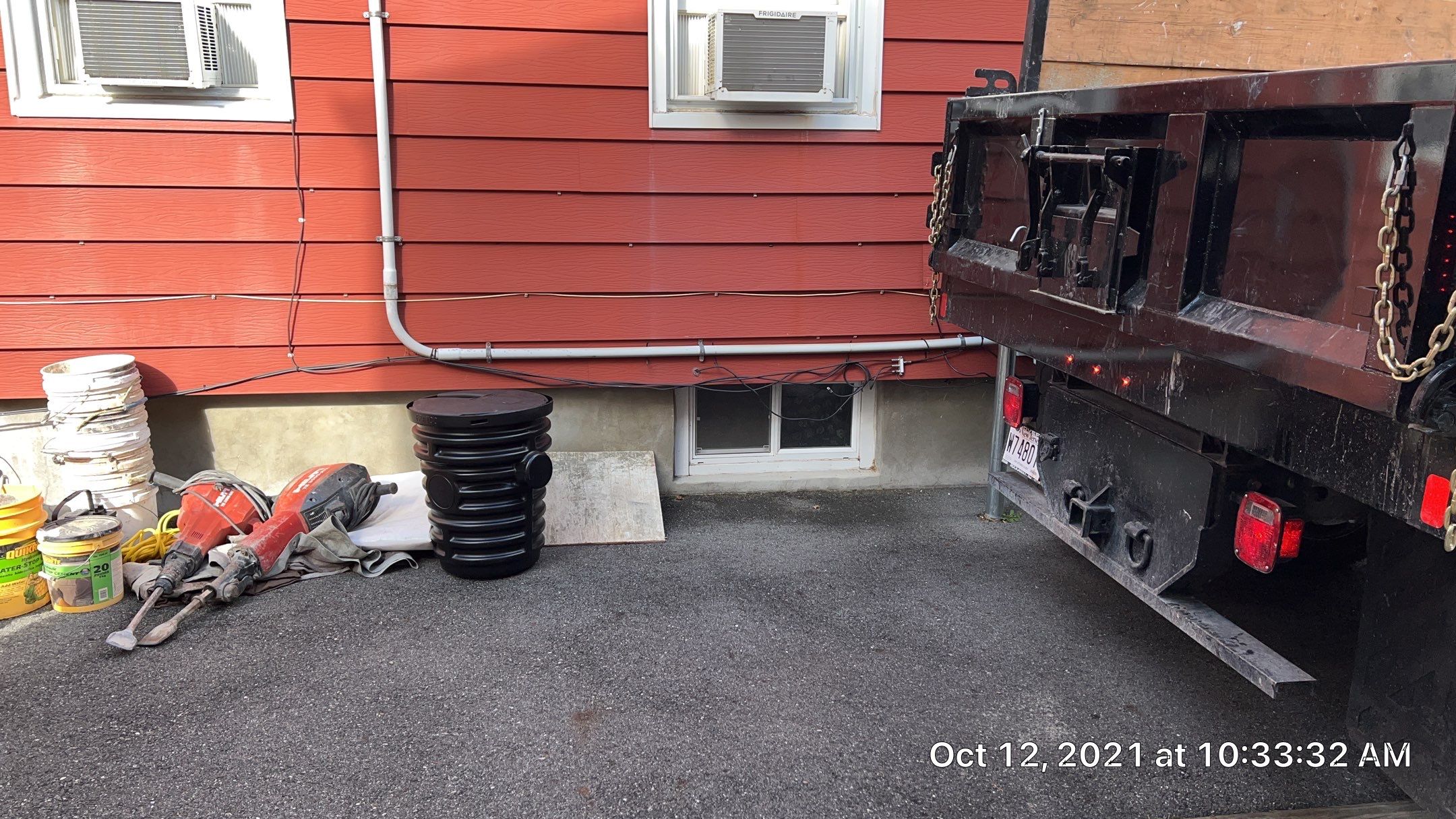Interior French Drain Job in Westwood, NJ by Pure Service Pro, LLC 