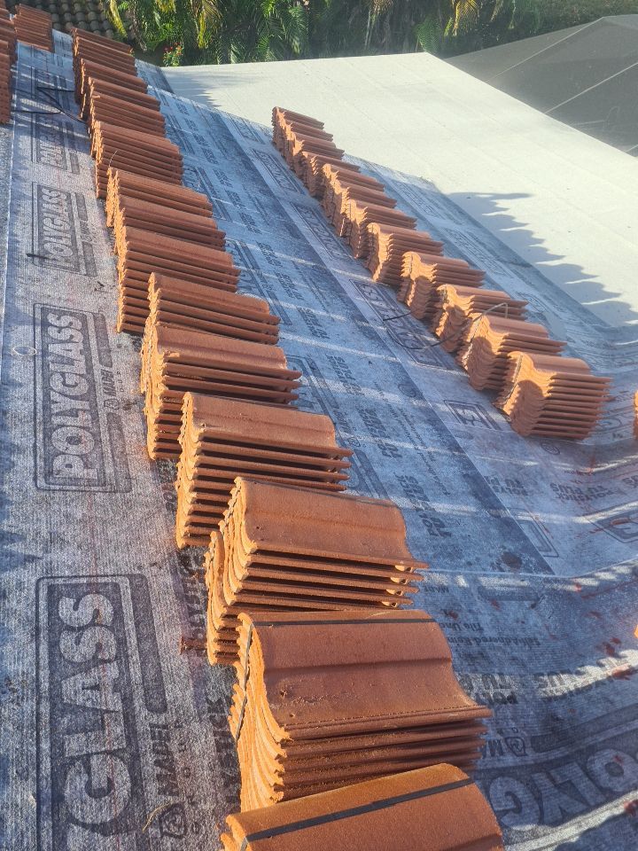 Residential Roofing Installation using Eagle Roofing Tile by BLUES BROTHERS ROOFING