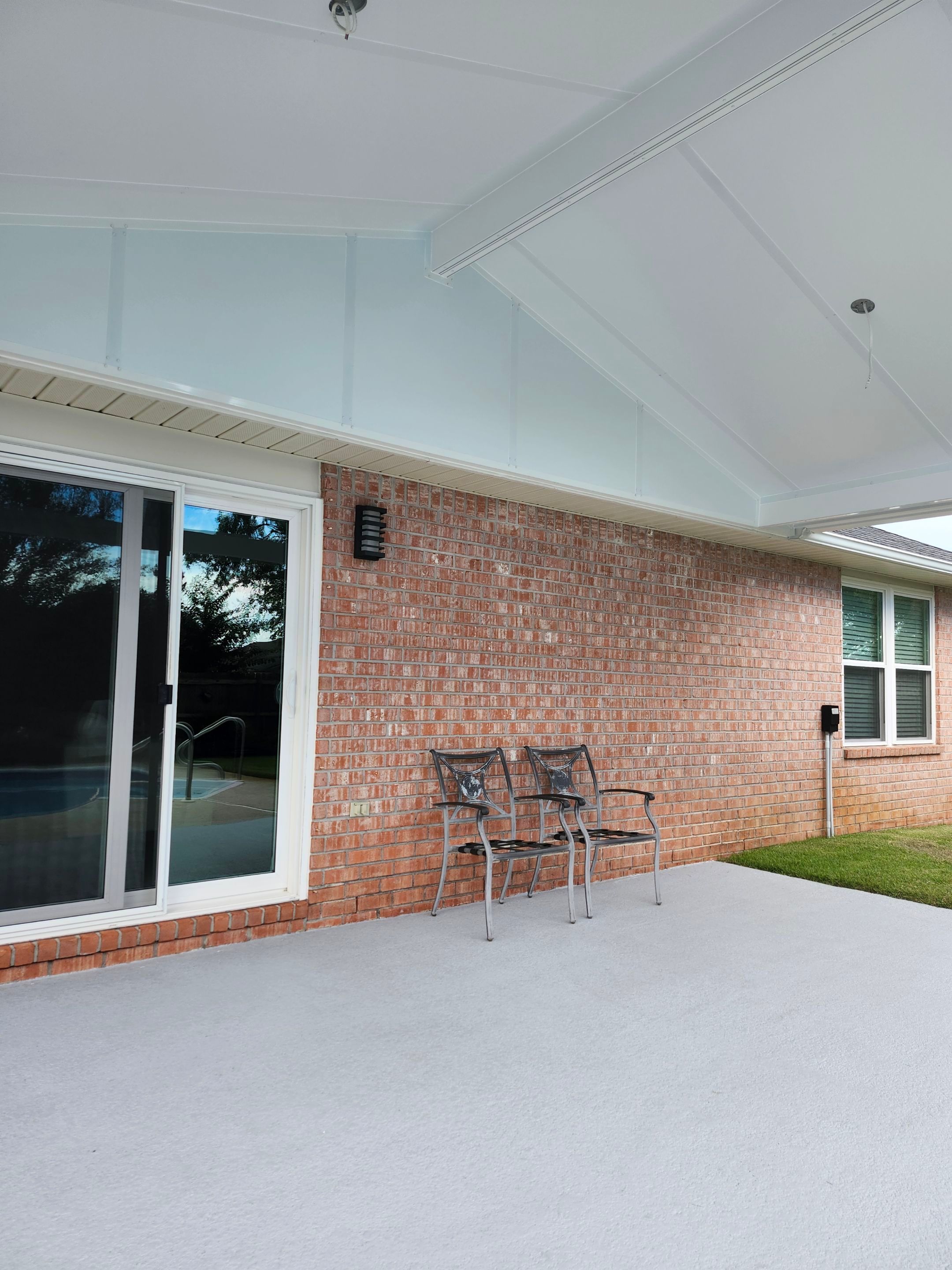 Poolside Cathedral Patio Cover by Titan Sunrooms