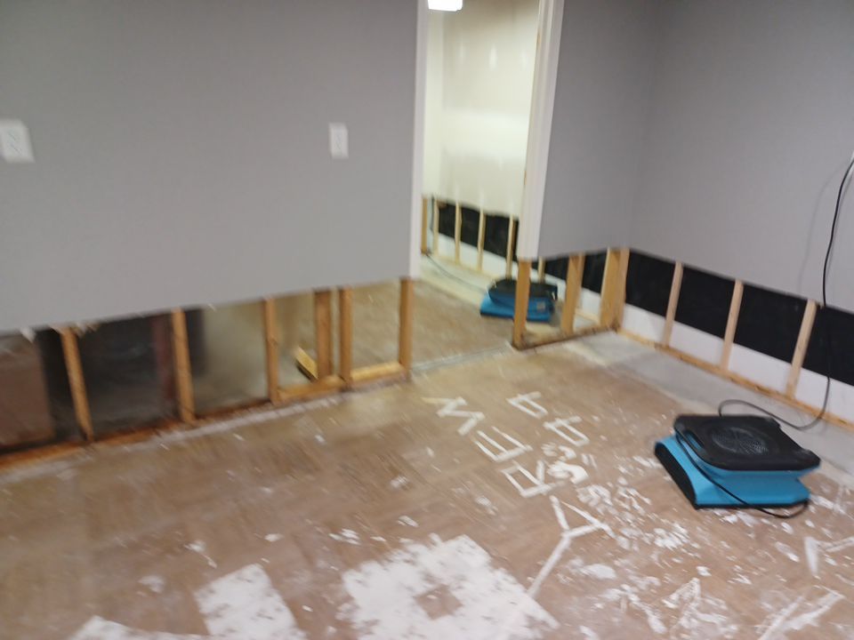 Project in City of the Village of Clarkston by EzDry Water Mitigation & Property Restoration