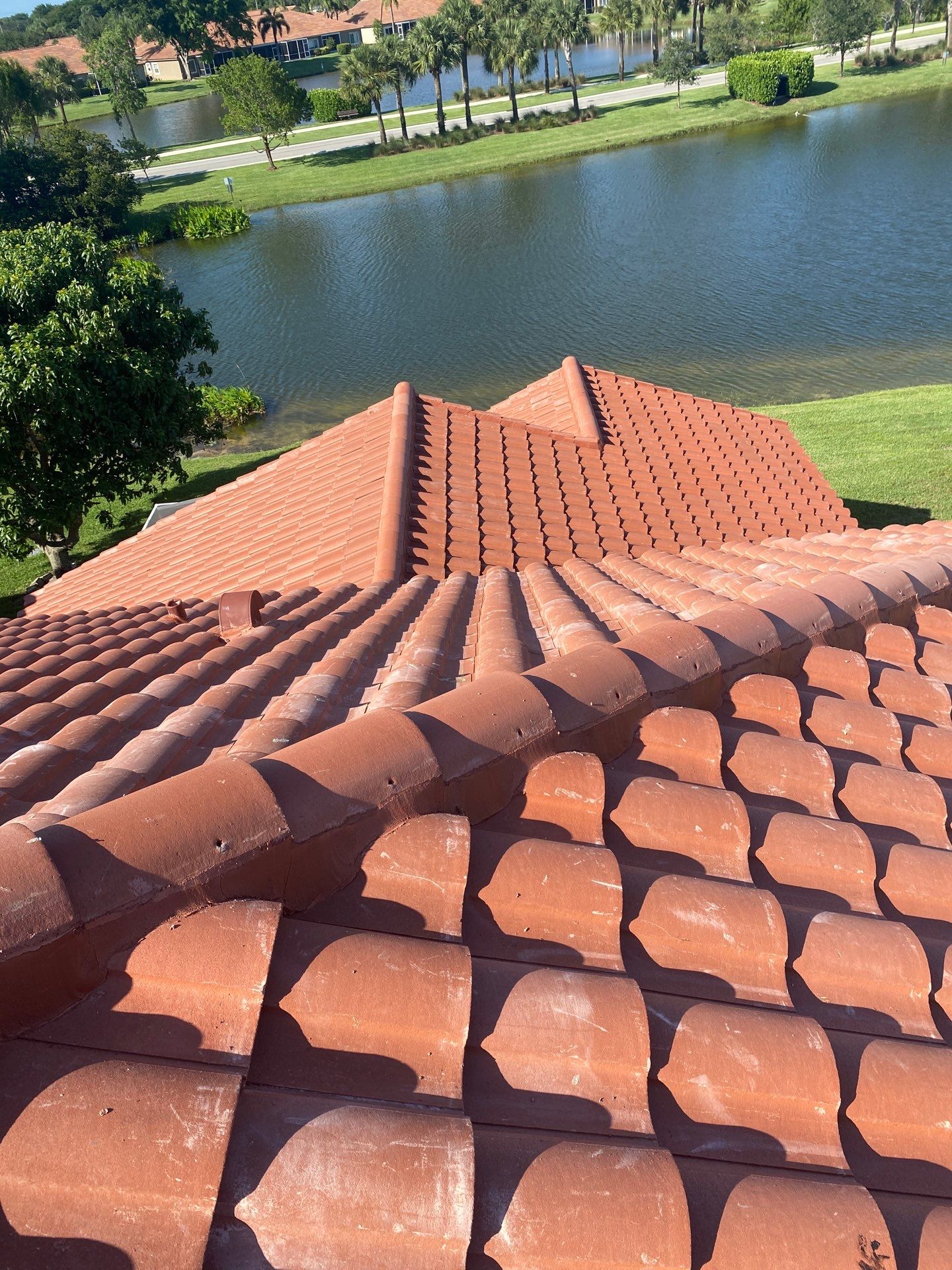 Residential Roofing Installation using Eagle Roofing Tile by BLUES BROTHERS ROOFING