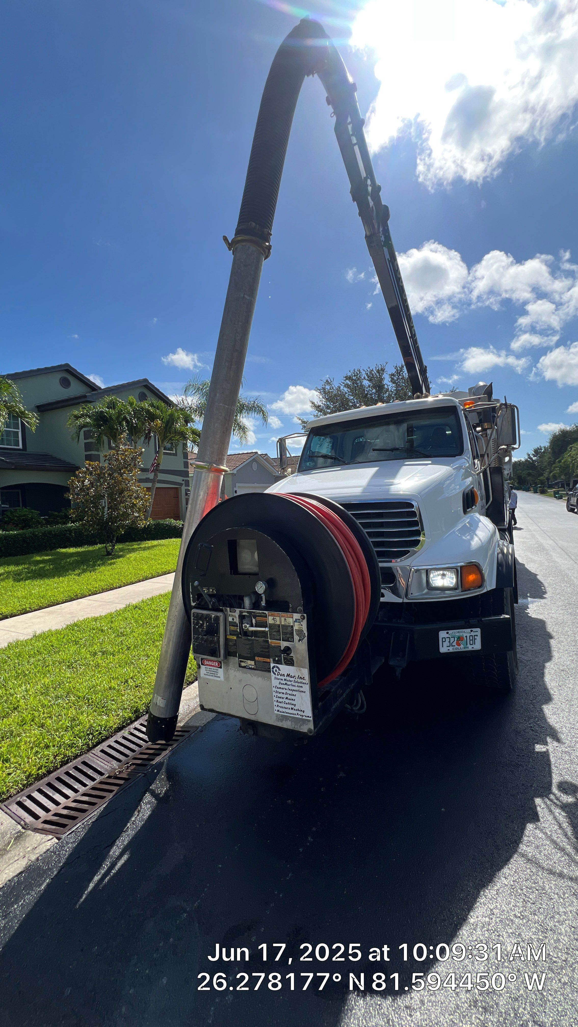 Naples Association Stormwater System Cleaning by Don Mar, Inc. Storm Water Solutions