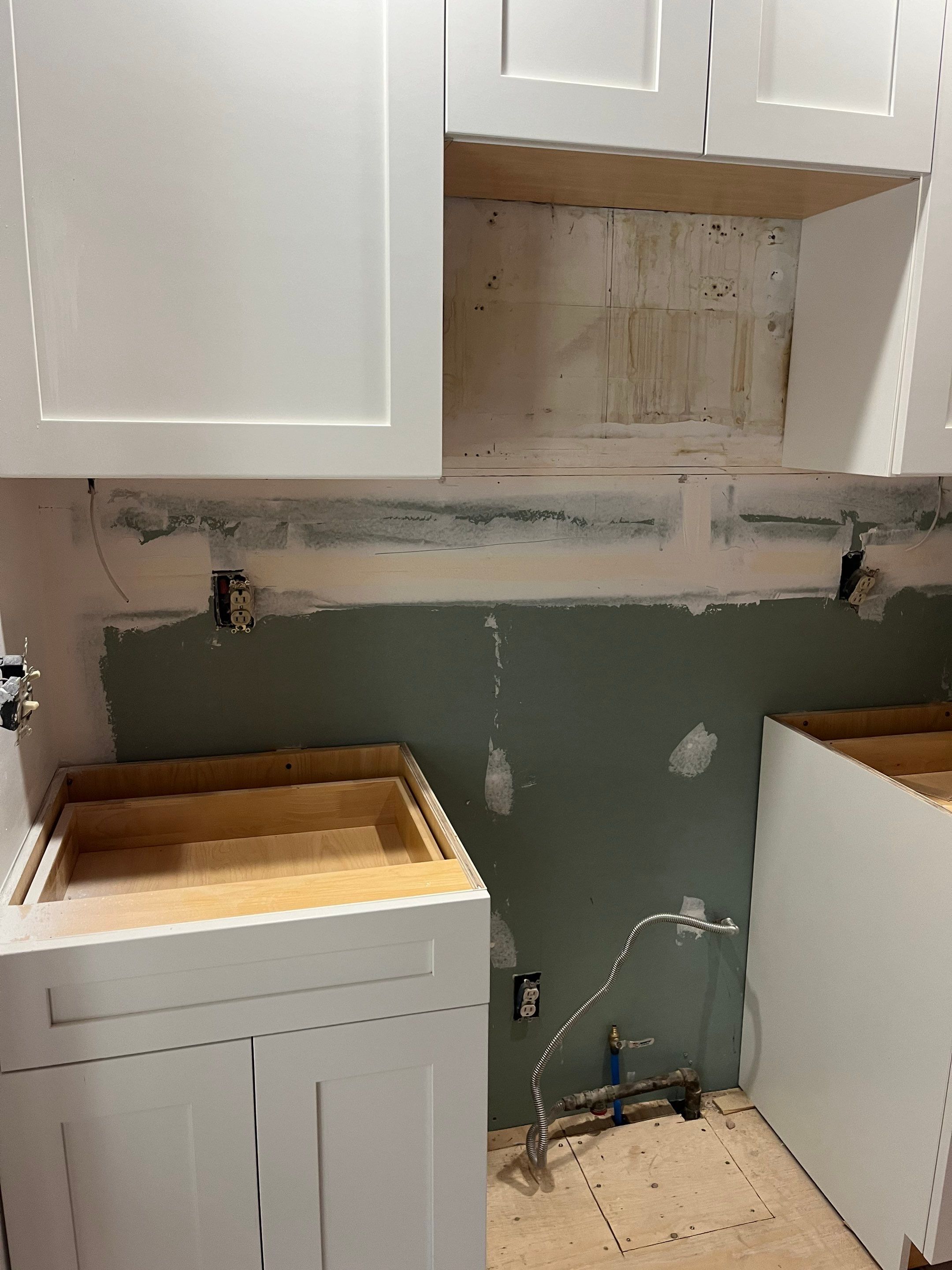 Kitchen Remodel using St. Martin Cabinetry by Custom Design Carpentry Inc