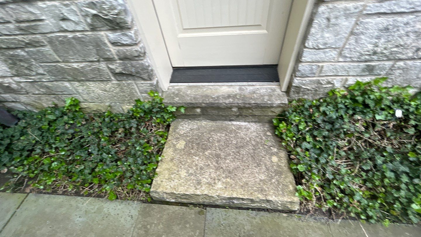 Winnetka, IL bluestone patio cleaning by Northern Power Washing LLC.