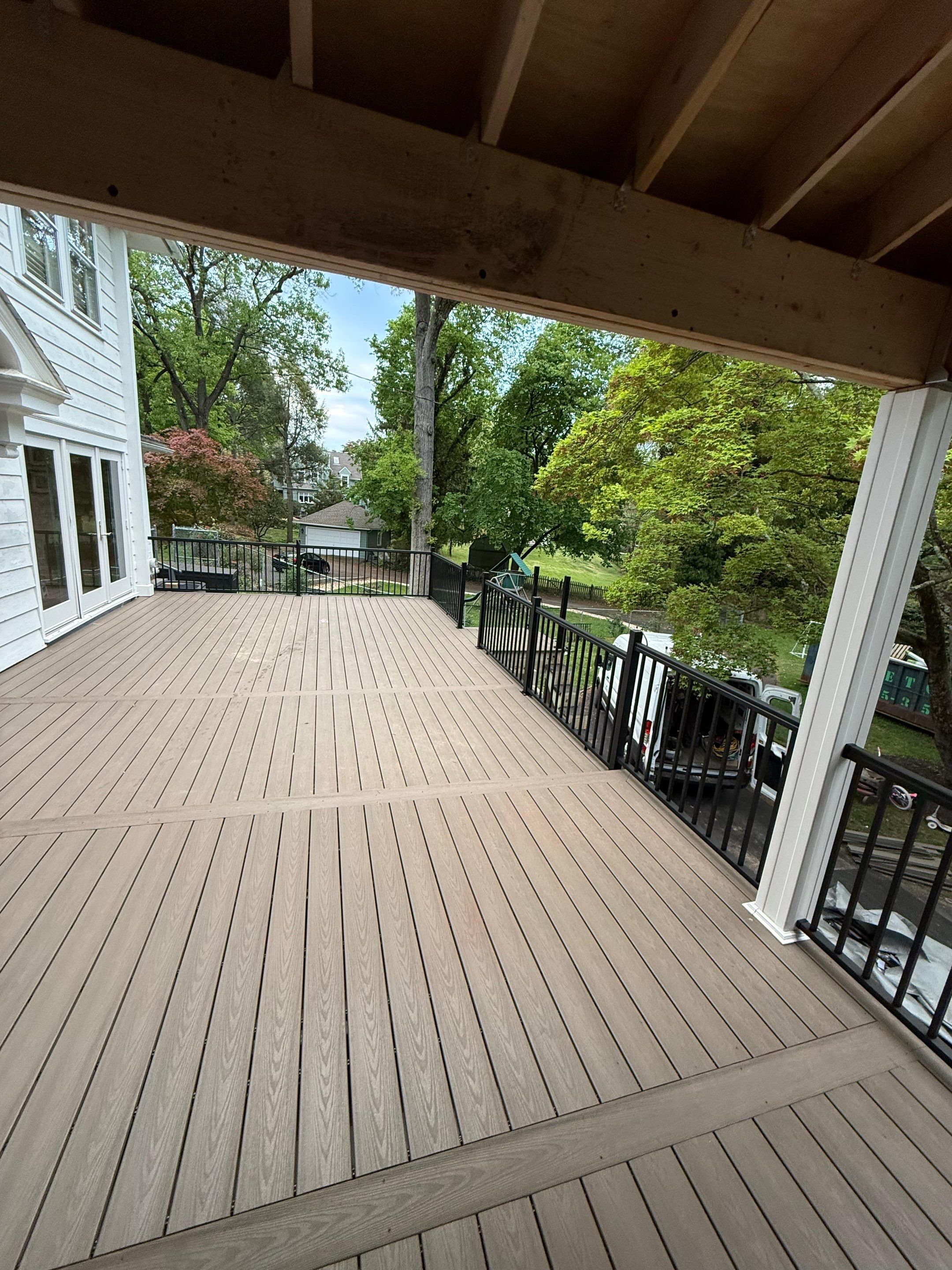 New deck and porch in Moorestown by deck guardian