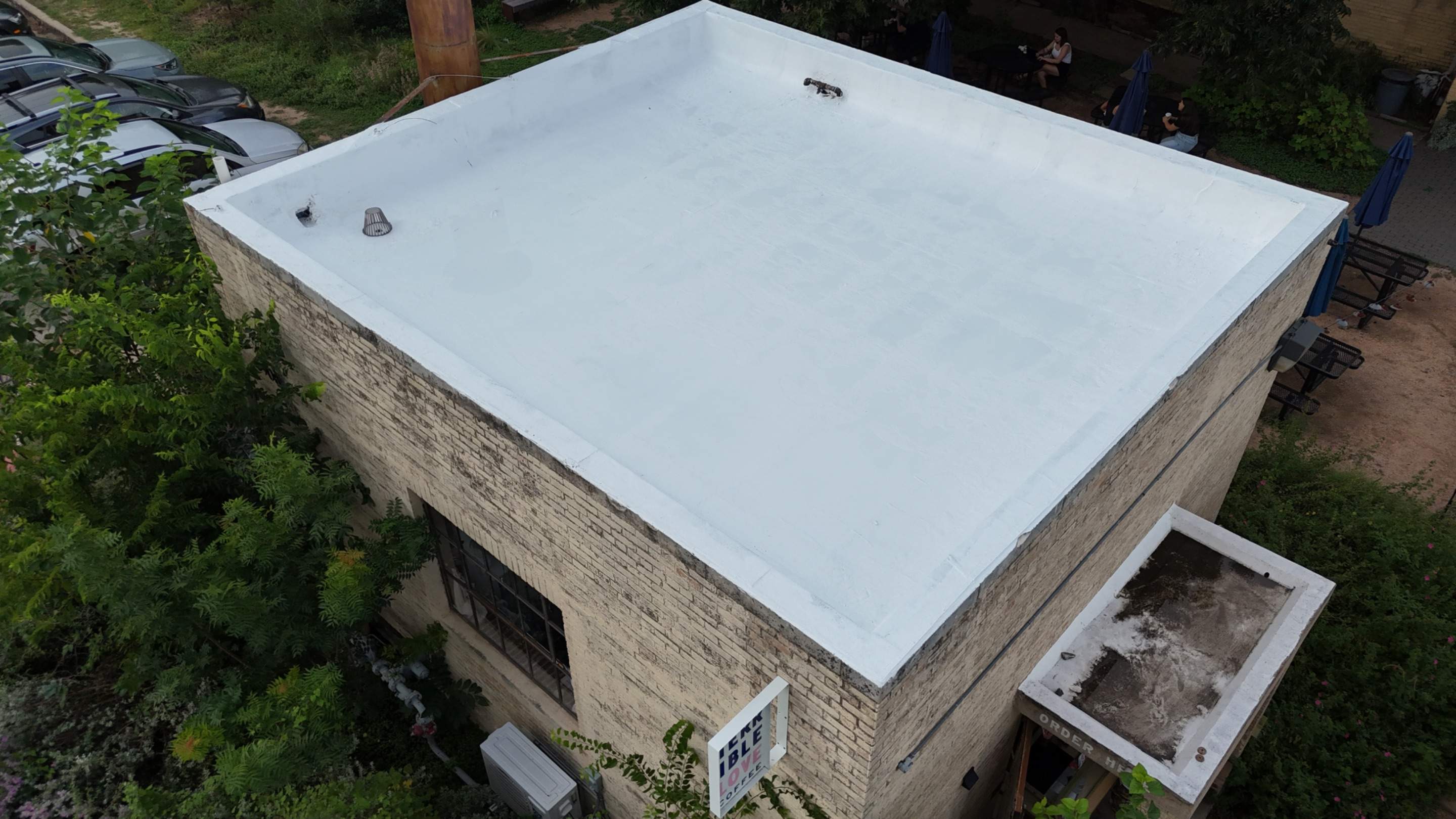 Commercial Flat Roof Coating and Restoration in Austin by RoofsOnly.com