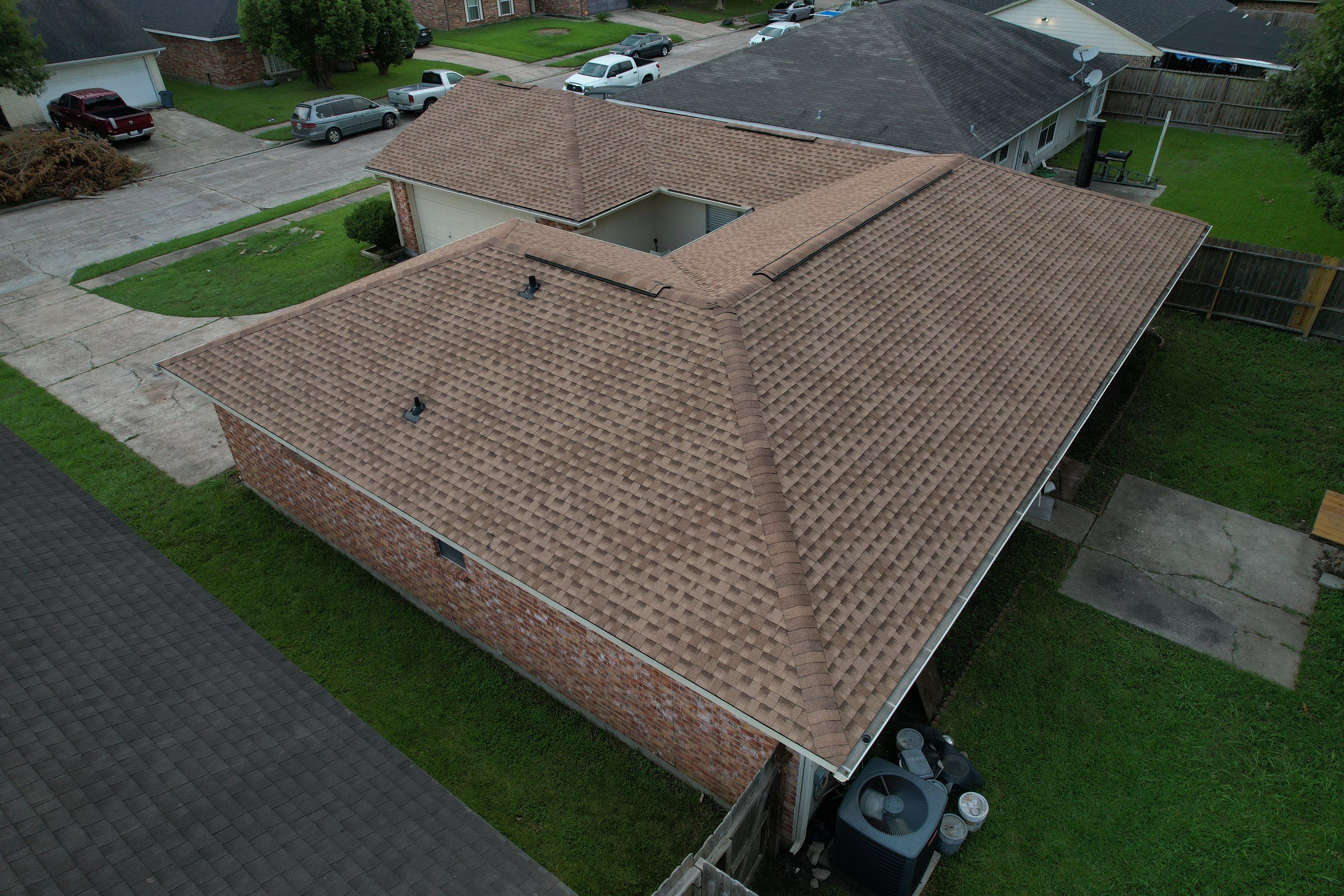 Residential Roofing Installation using GAF Timberline HDZ by Vlex Roofing