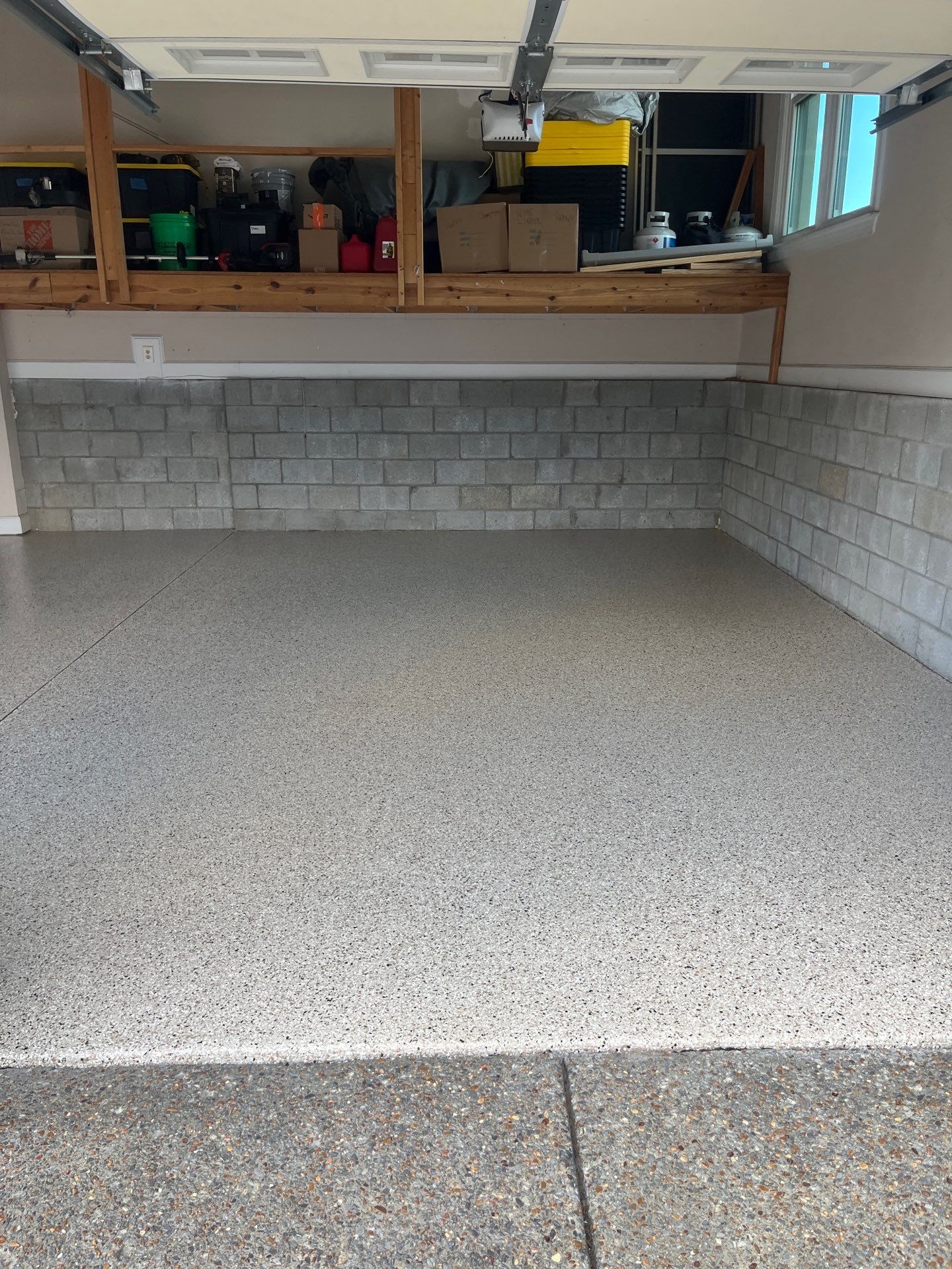 Garage Floor Coating using Shoreline by My Garage Floor Guys