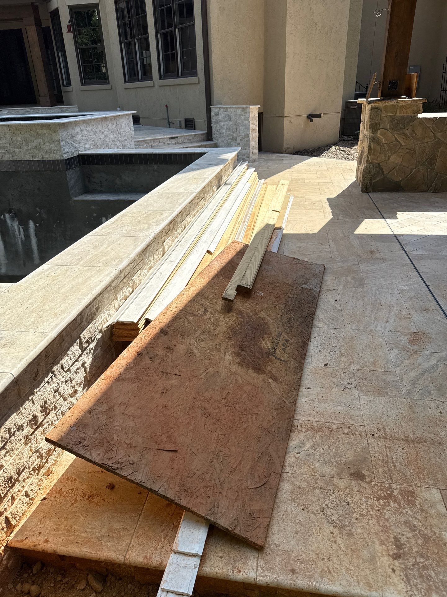 Project in Weddington by Badger Hauling