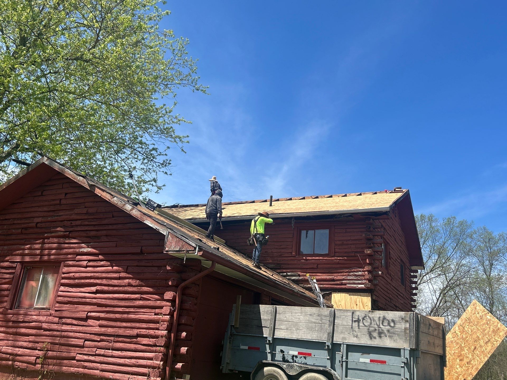 Old Farmhouse Remodel by Columbus Roofing Company