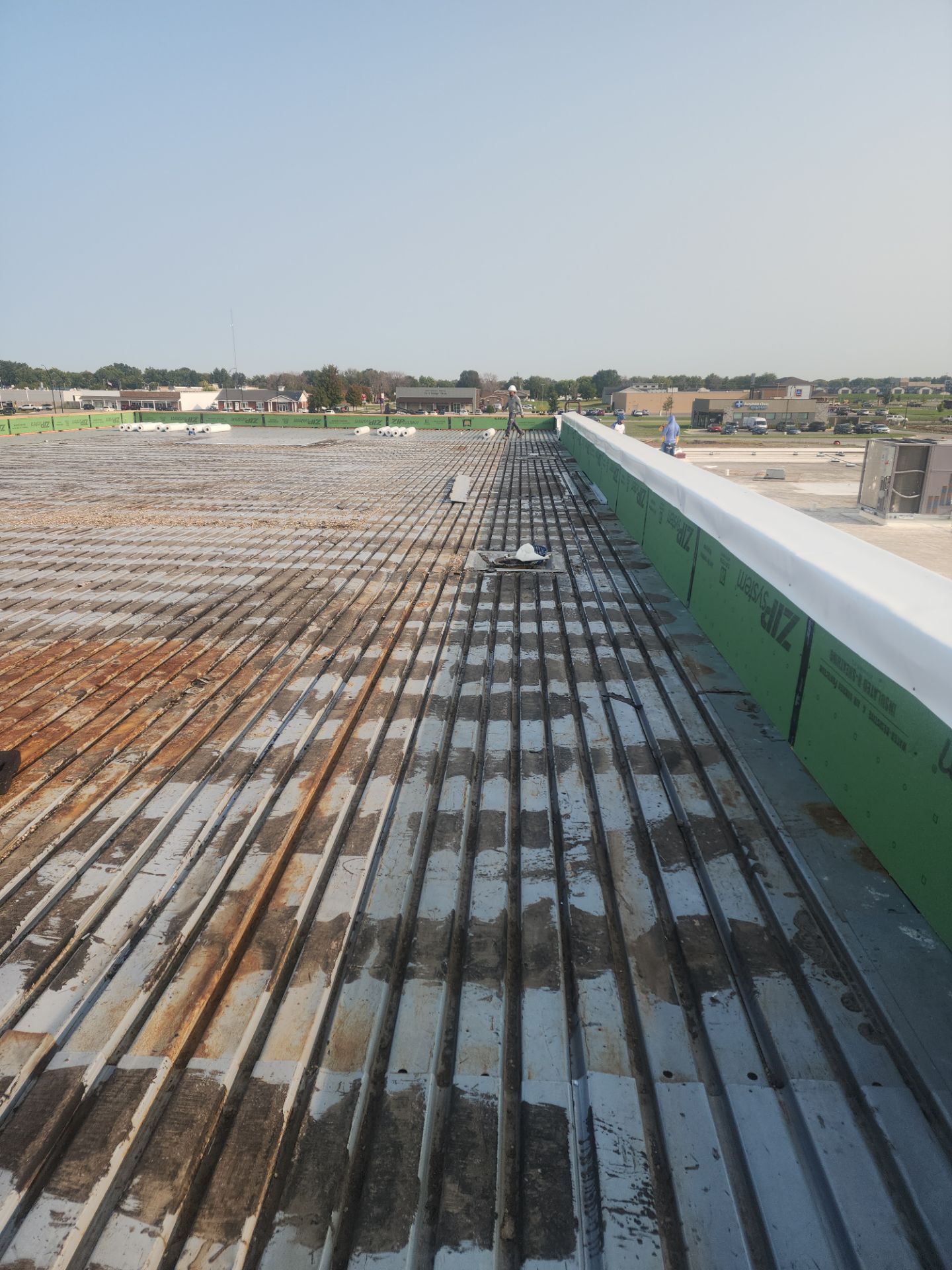 Commercial Roofing Installation using DURO LAST by Grell Roofing, LLC