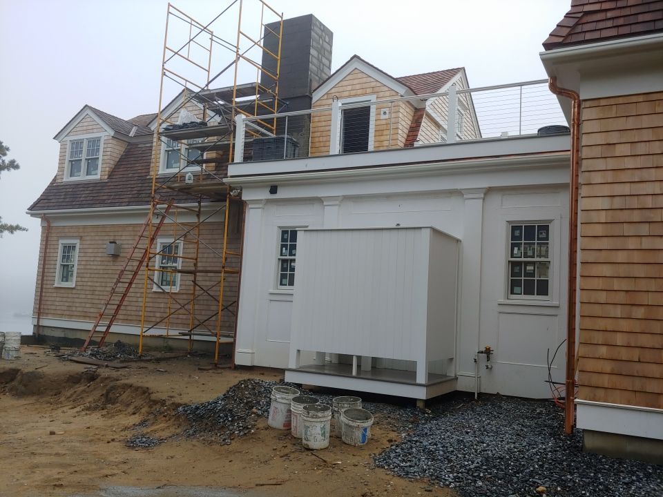 Chatham, MA Gutter Installation using 4x5 FiberGlass Gutter by Gutter Pro Enterprises