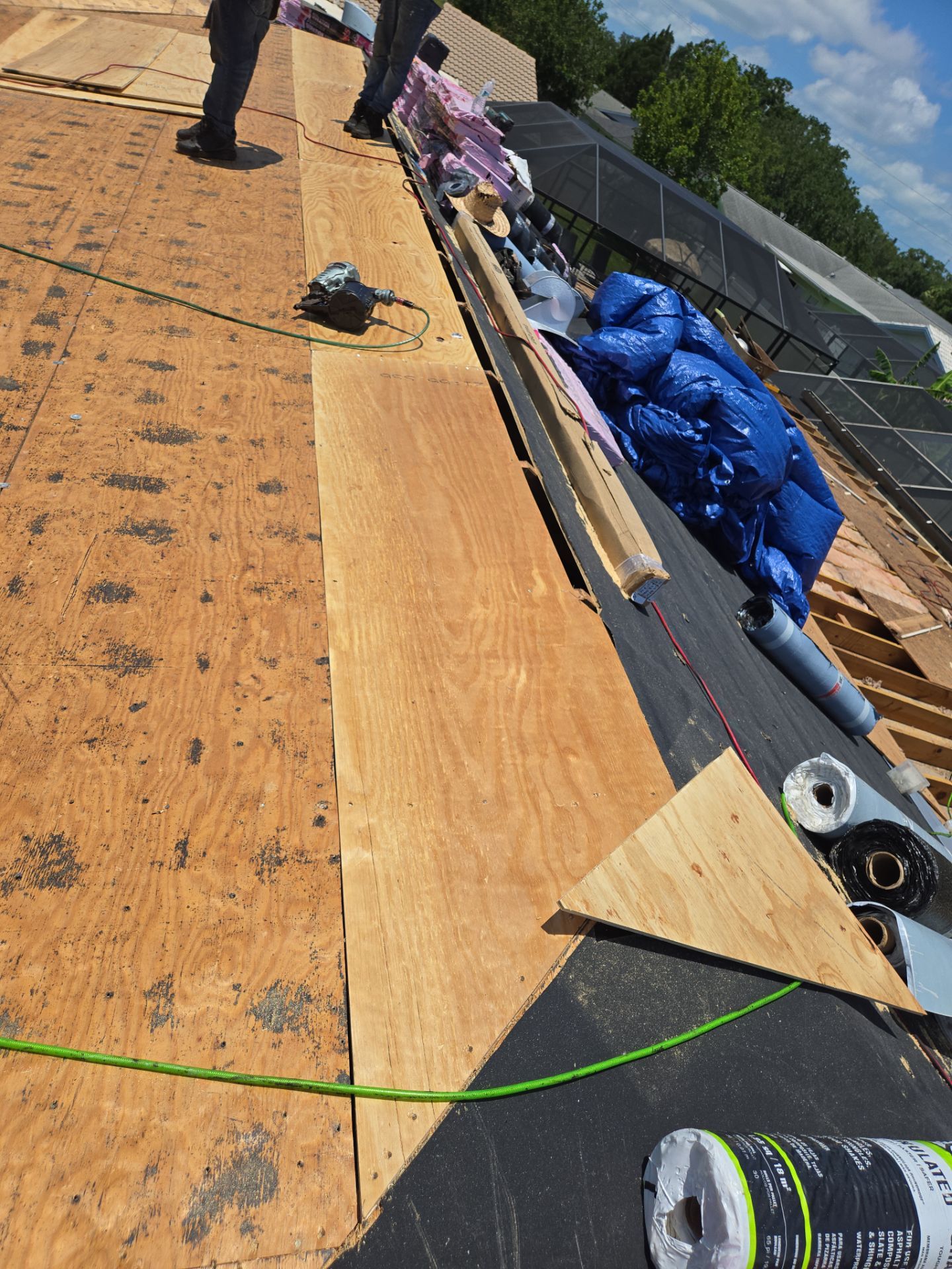 Project in Clearwater 33761 by Mitchell Roofing Company LLC 