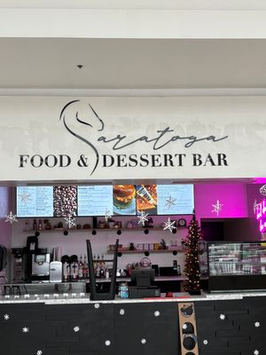 Saratoga Dessert Bar Custom Signage Installation