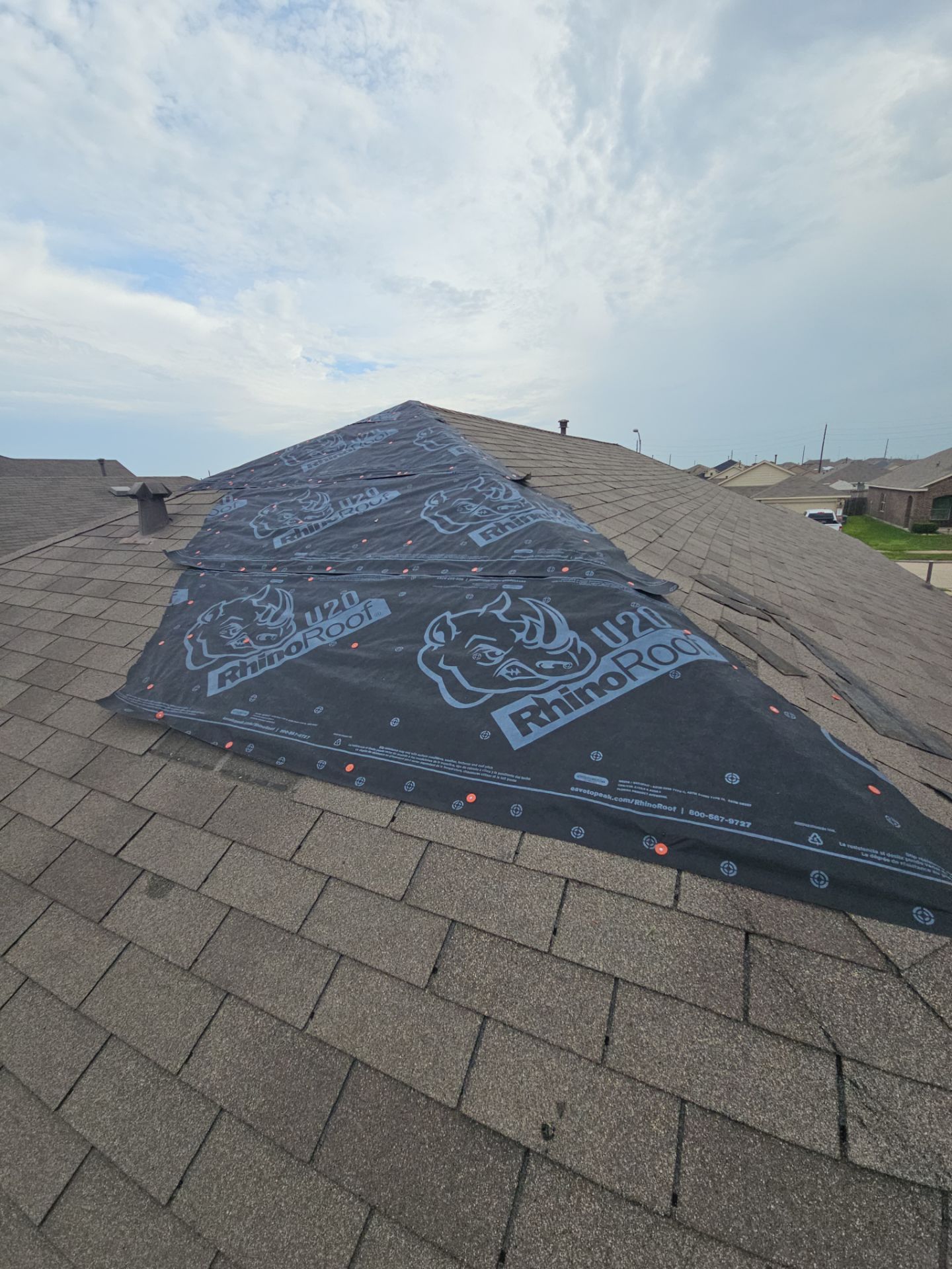 Residential Roofing Repair using Owen's Corning Duration (Lifetime) Shingles by Roof Repair Company