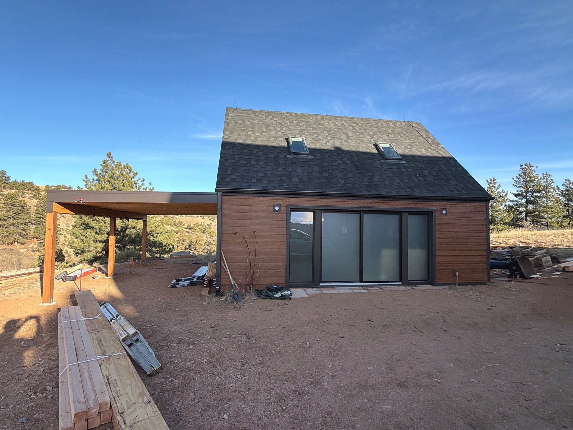 Project in Lyons by Ideal Siding Boulder